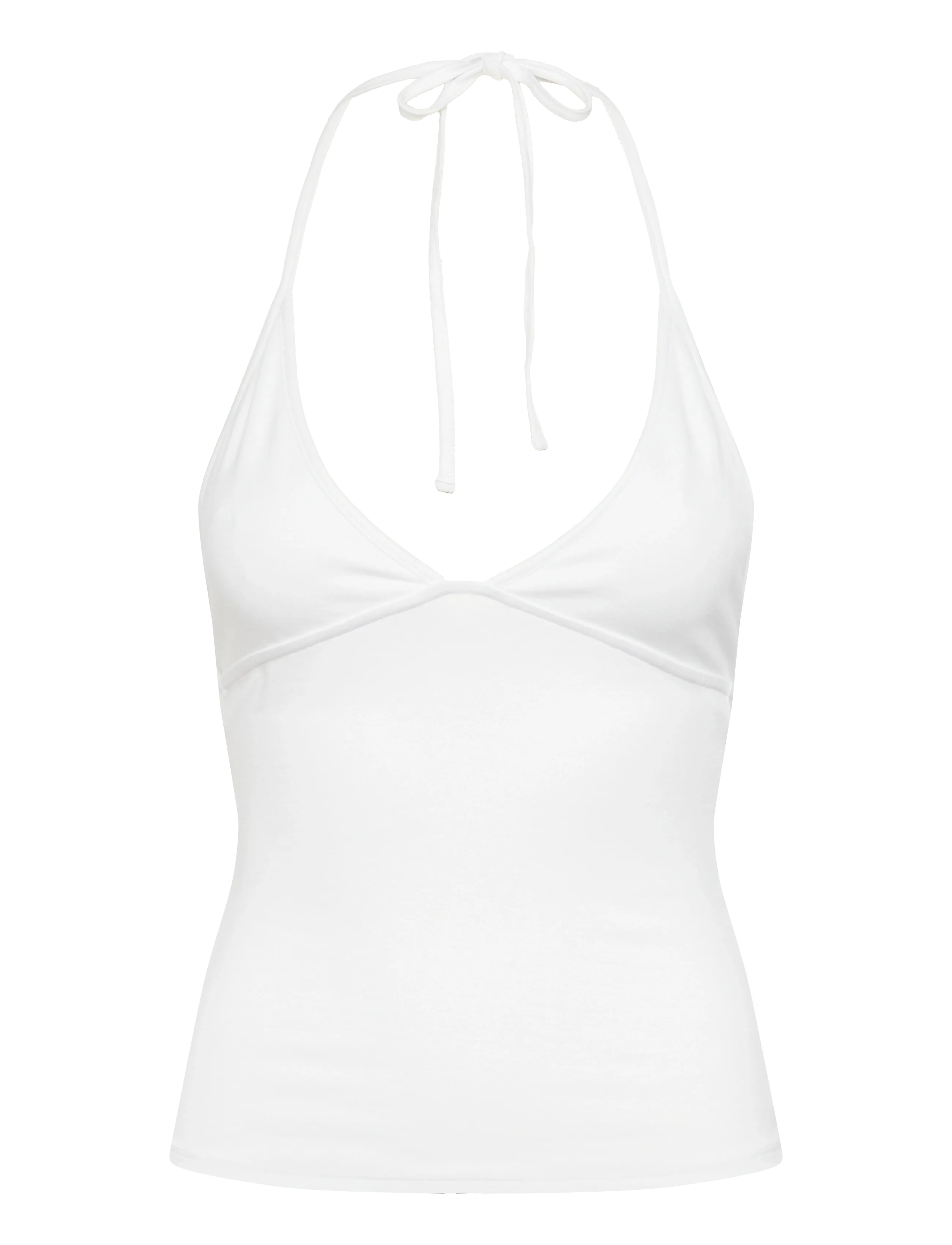 Weekday Halter Neck Top, Kvinder, Halterneck Top, Hvid, Str: XL