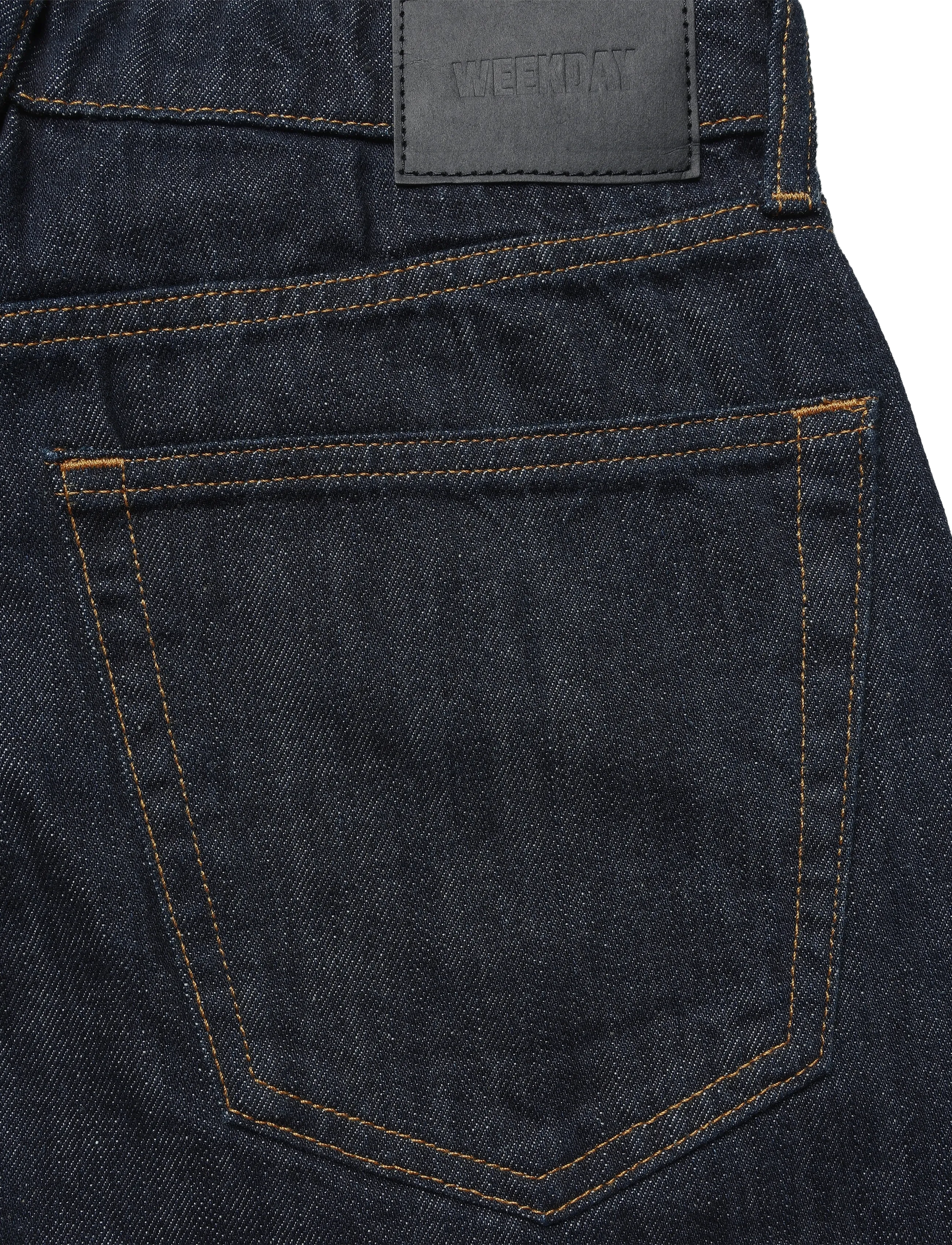 Weekday - Andromeda low rise loose baggy jeans - wide leg jeans - blue rinse - 4