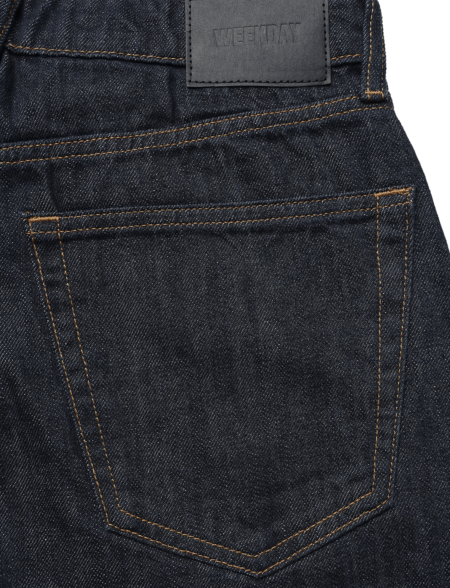 Weekday - Andromeda low rise loose baggy jeans - vida jeans - blue rinse - 4