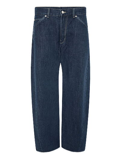 Low Rise Loose Skewed Jeans - Relaxed Jeans