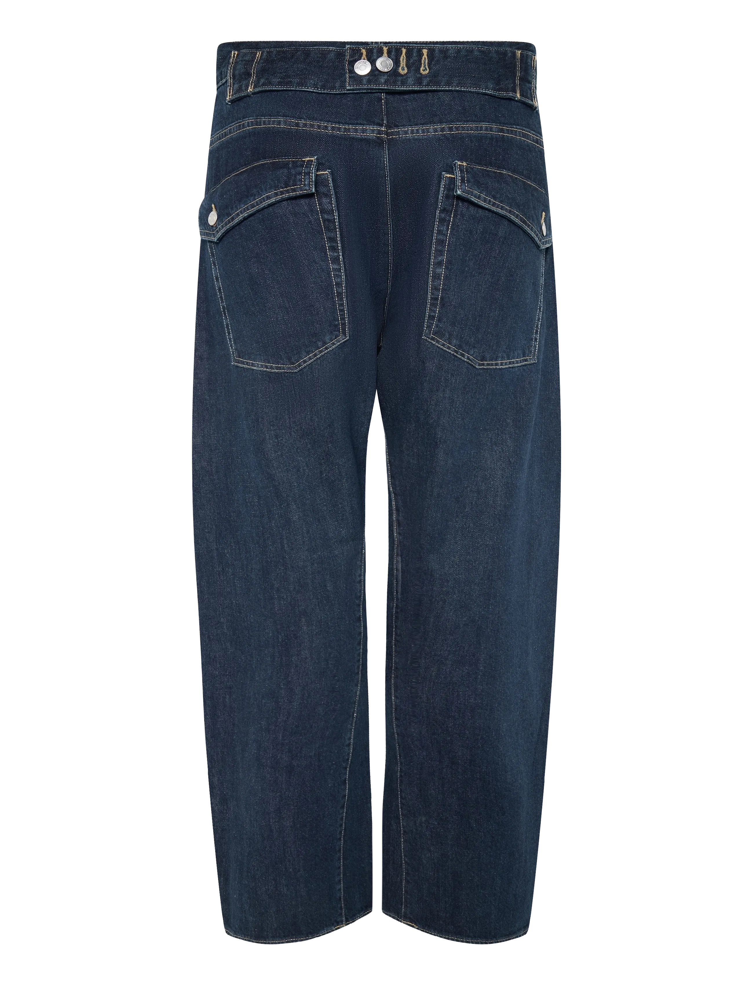 Weekday - Low rise loose skewed jeans - blue rinse - 1