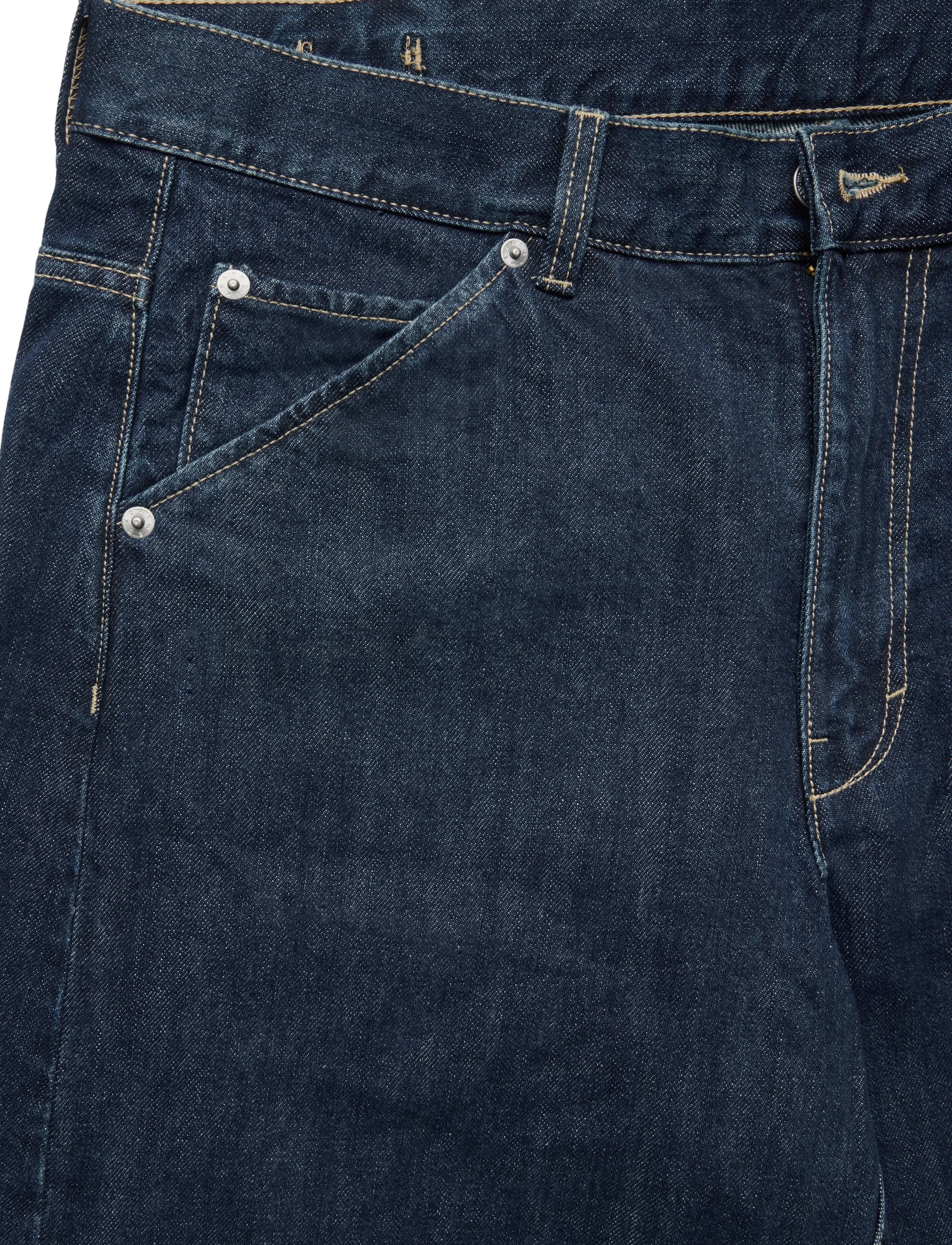 Weekday - Low rise loose skewed jeans - blue rinse - 2