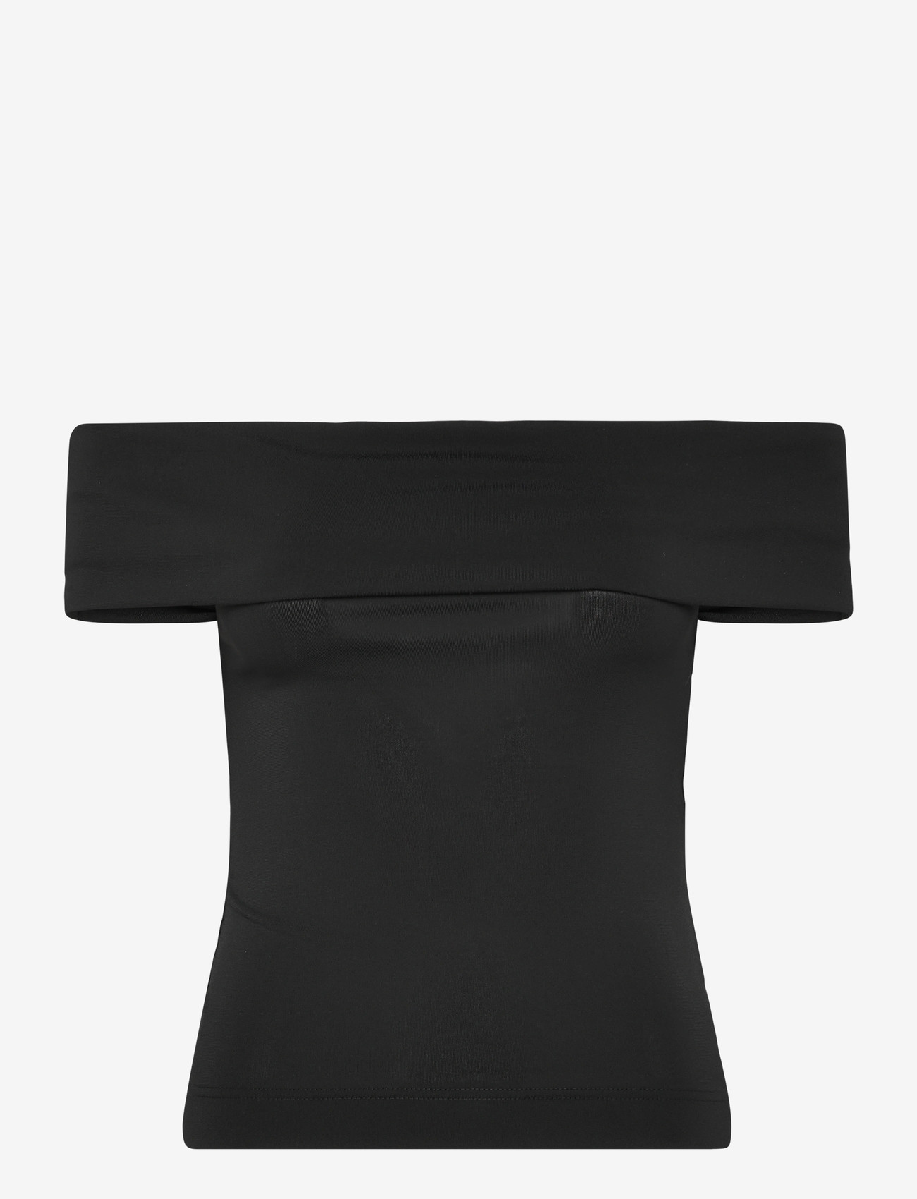 Weekday - Off Shoulder Top - linnen - black - 0
