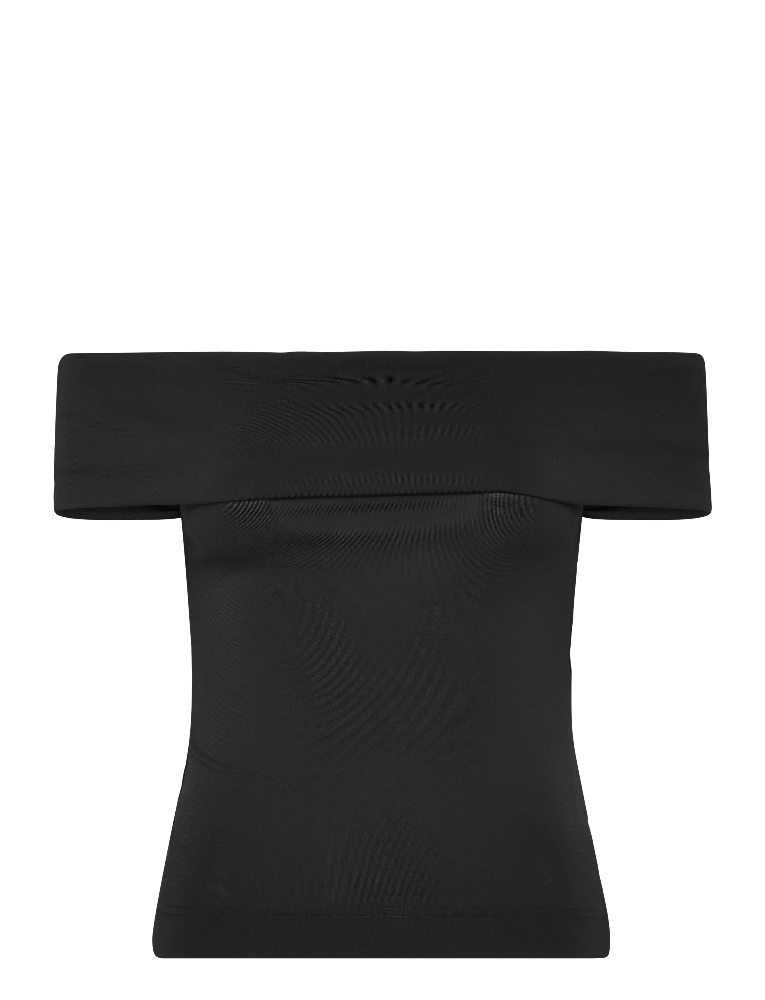 Weekday Off Shoulder Top - Clothing - BLACK / black