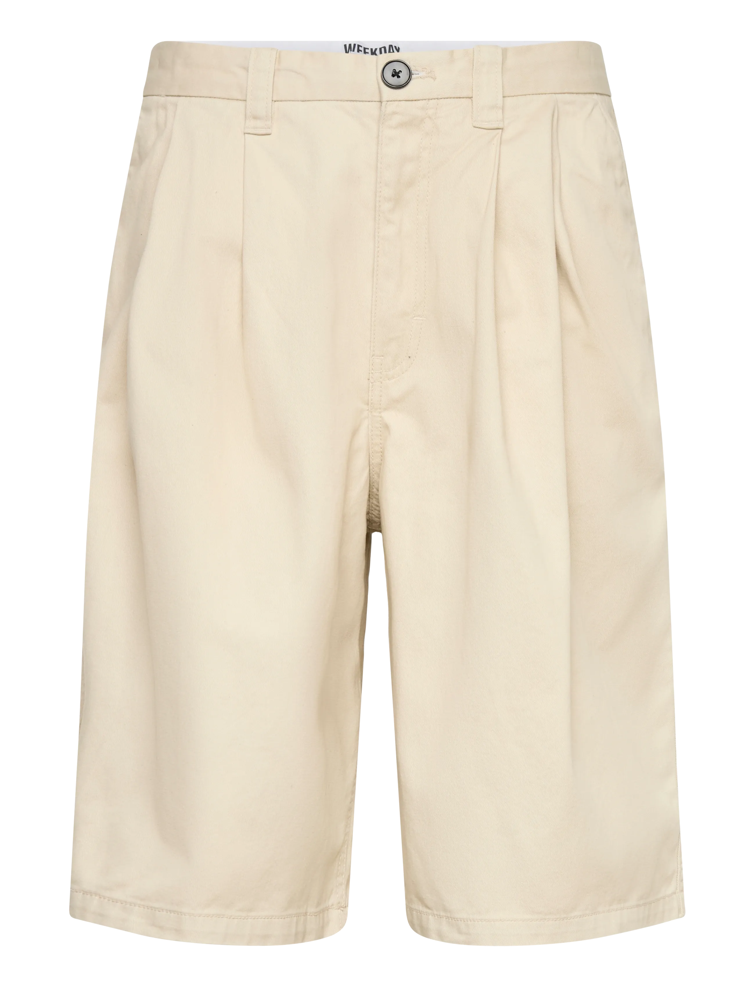 Weekday Cotton Chino Shorts - Weekday - BEIGE / beige