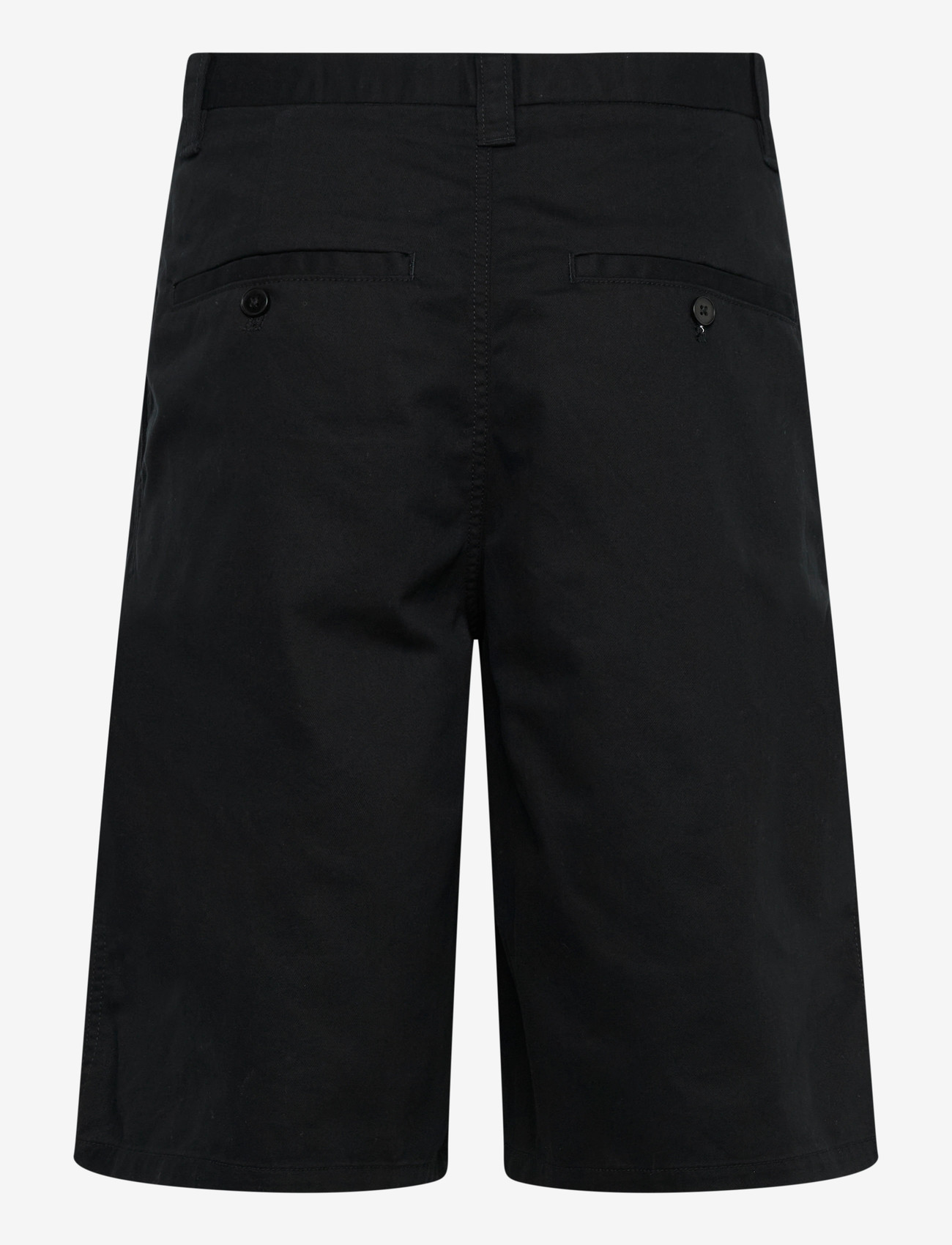 Weekday - Cotton Chino Shorts - casual shorts - black - 2