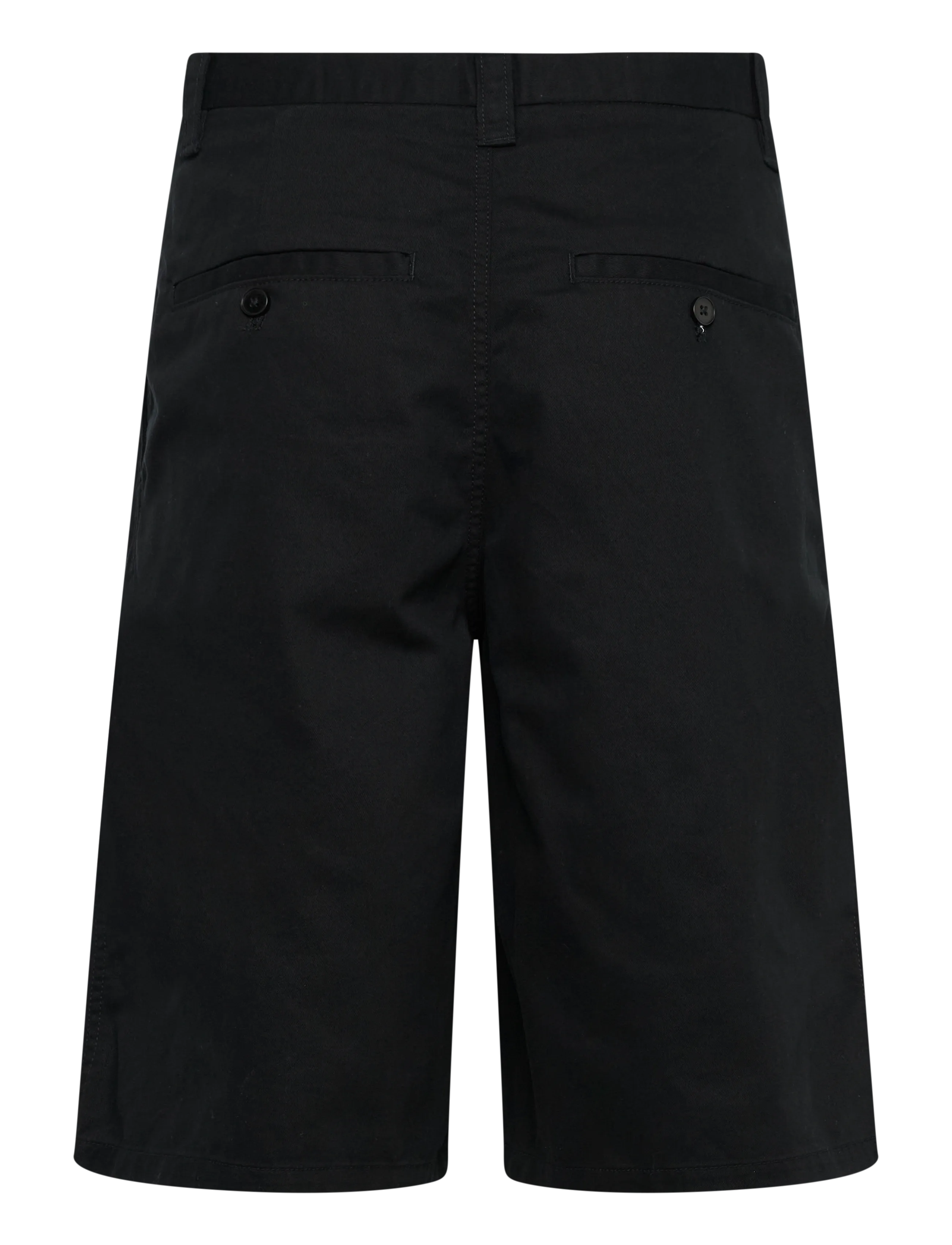Weekday - Cotton Chino Shorts - casual shorts - black - 2