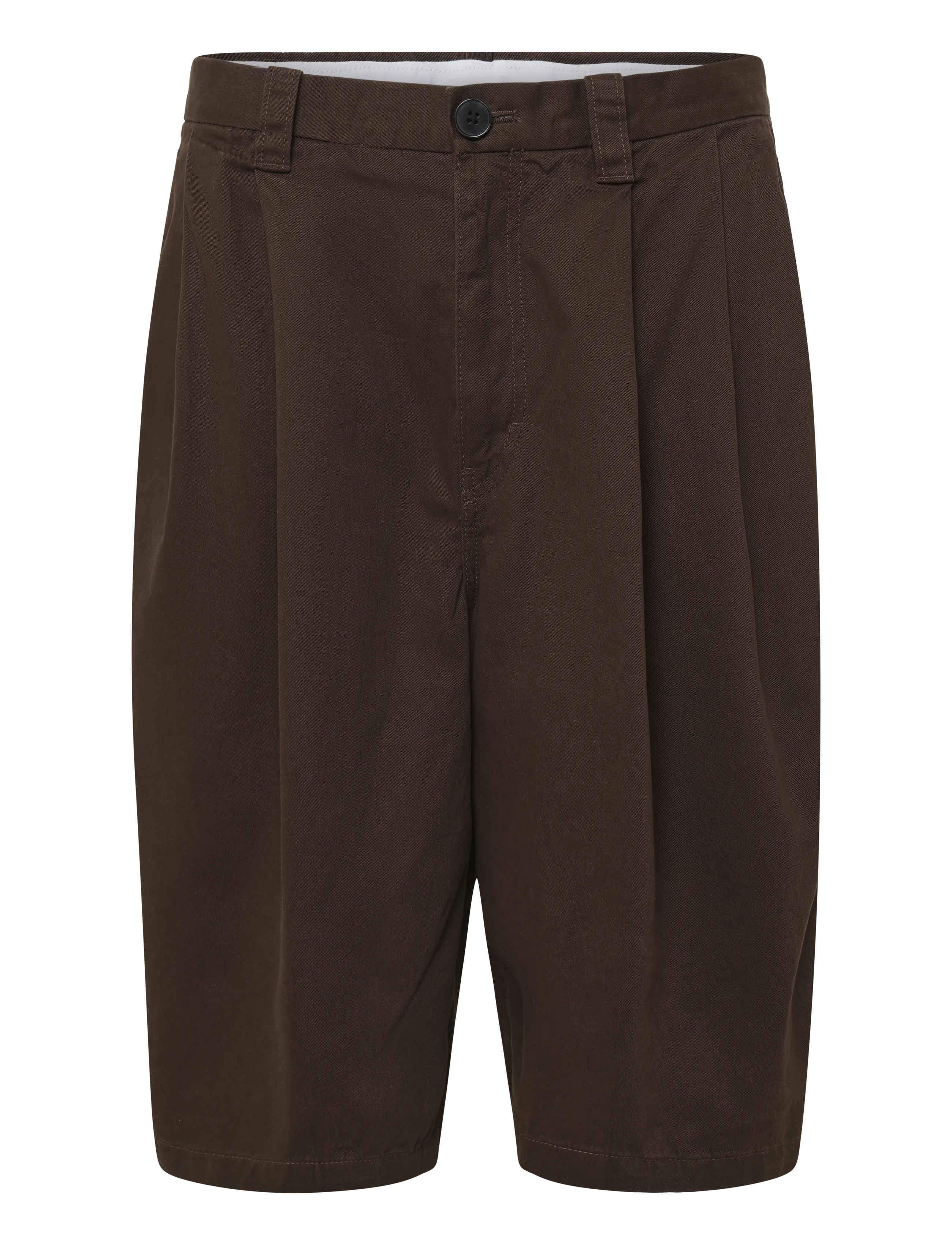 Weekday Cotton Chino Shorts - Chinos shorts - DARK BROWN / brown
