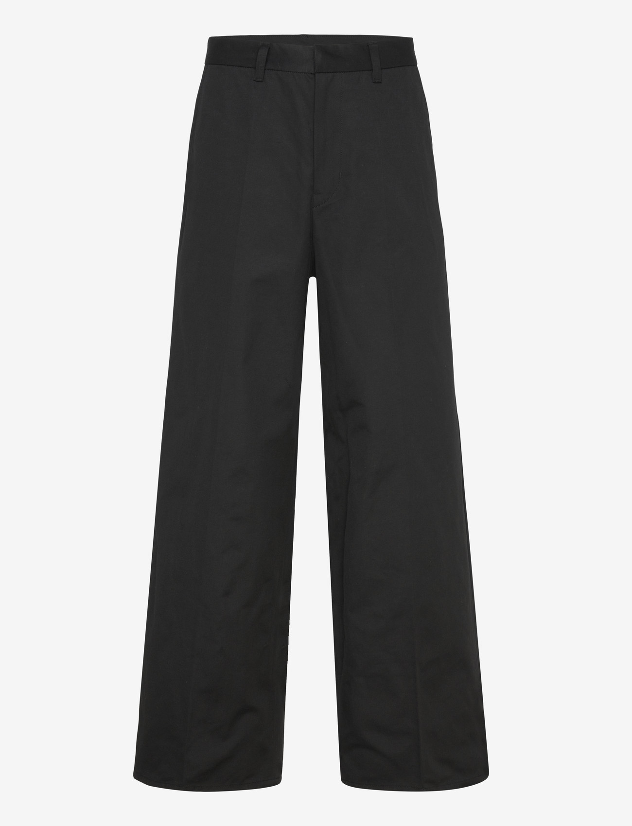 Weekday - Emil Loose Fit Chino Trousers - chinos - black - 0