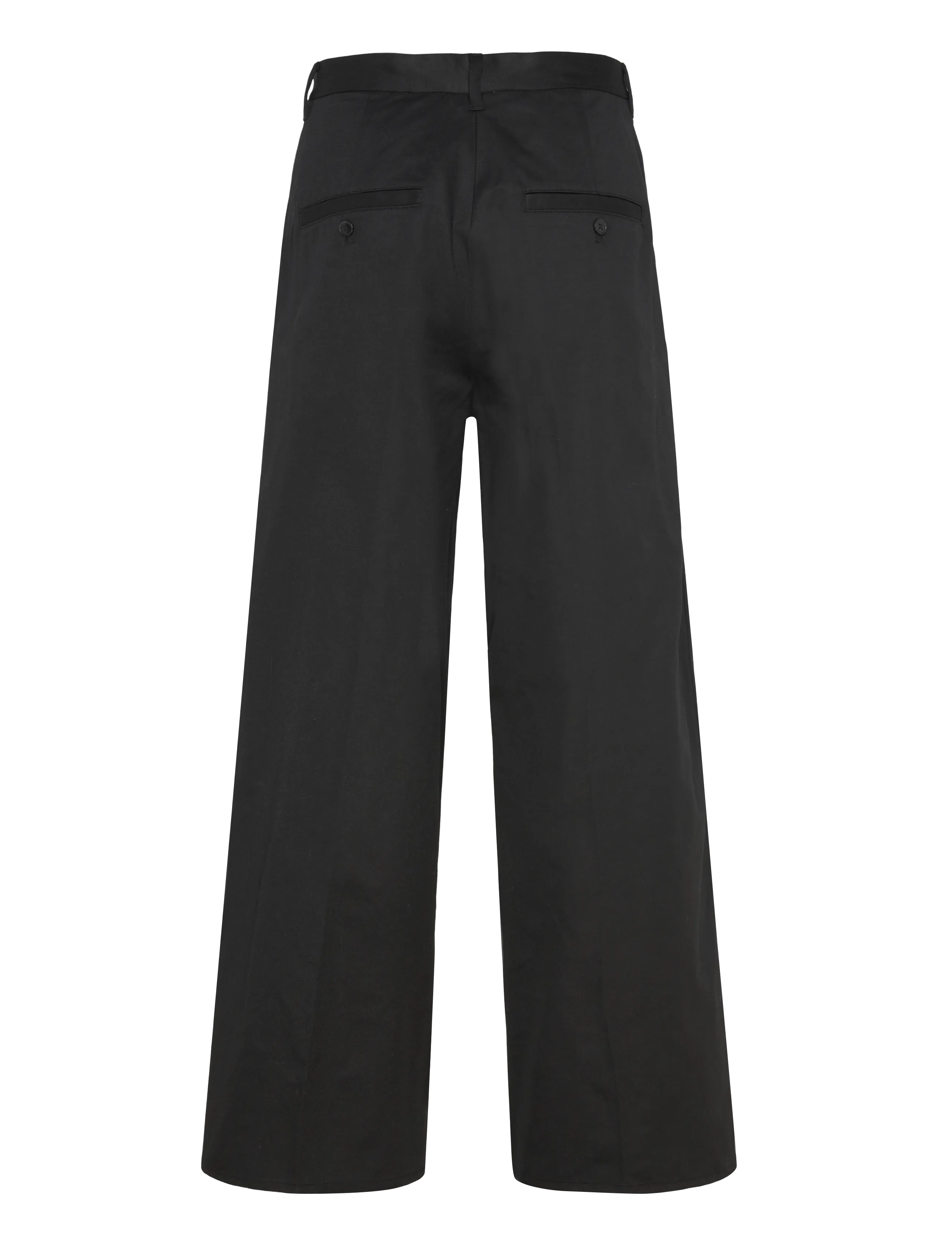Weekday - Emil Loose Fit Chino Trousers - chinos - black - 2