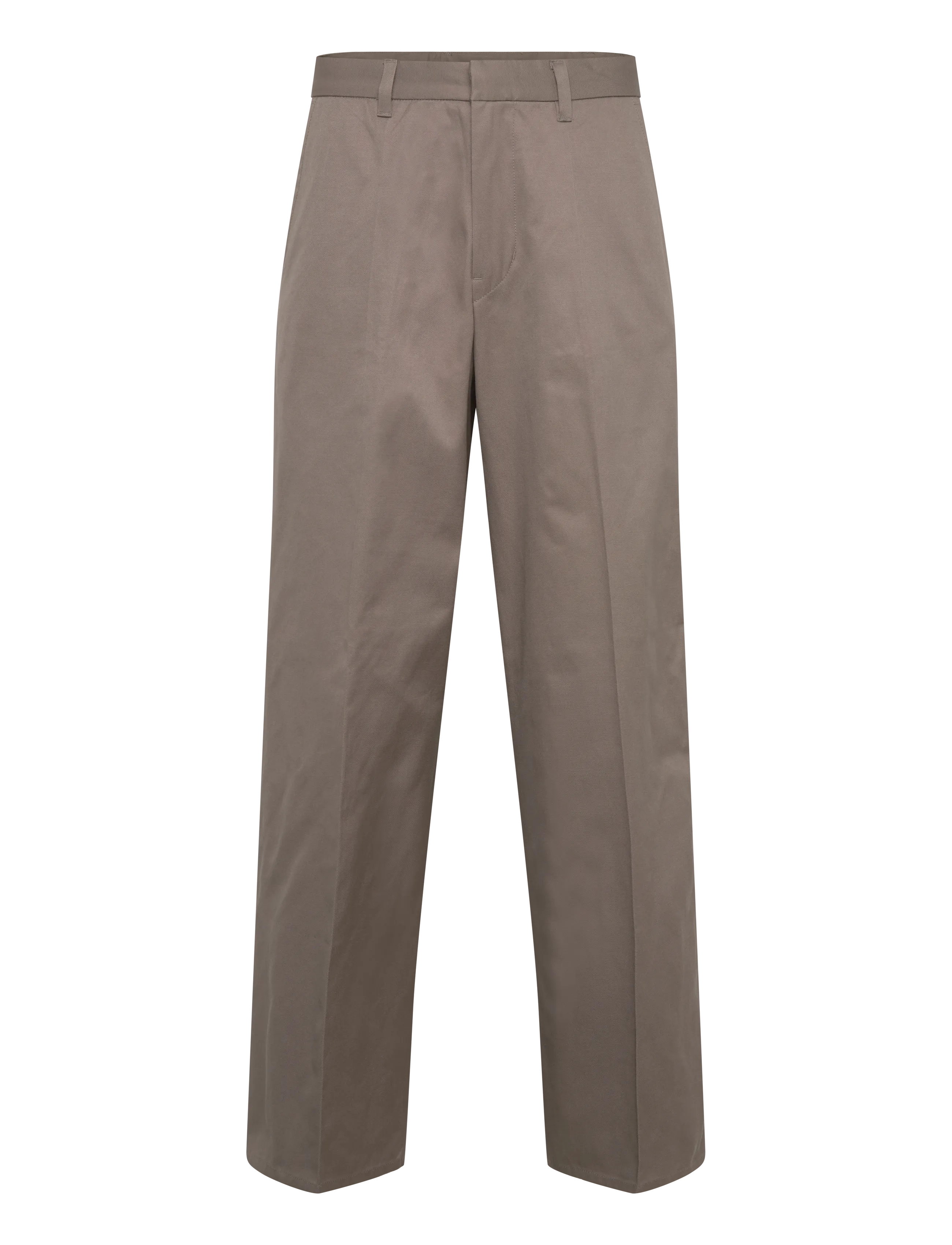 Weekday Emil Loose Fit Chino Trousers - Weekday - MOLE / grey