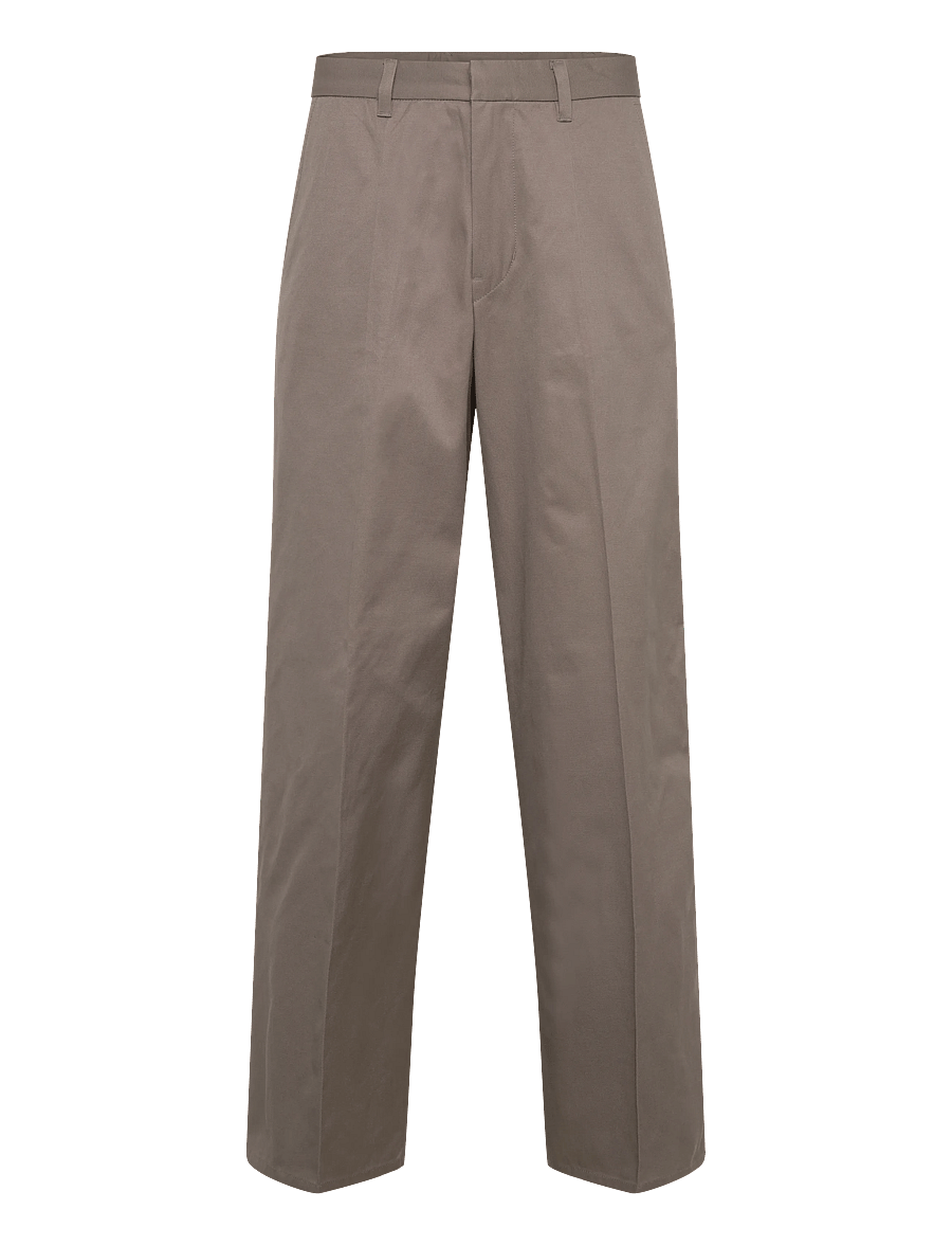 Weekday - Emil Loose Fit Chino Trousers - chinos - mole - 1