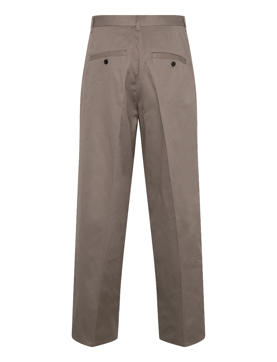 Weekday - Emil Loose Fit Chino Trousers - chinos - mole - 2