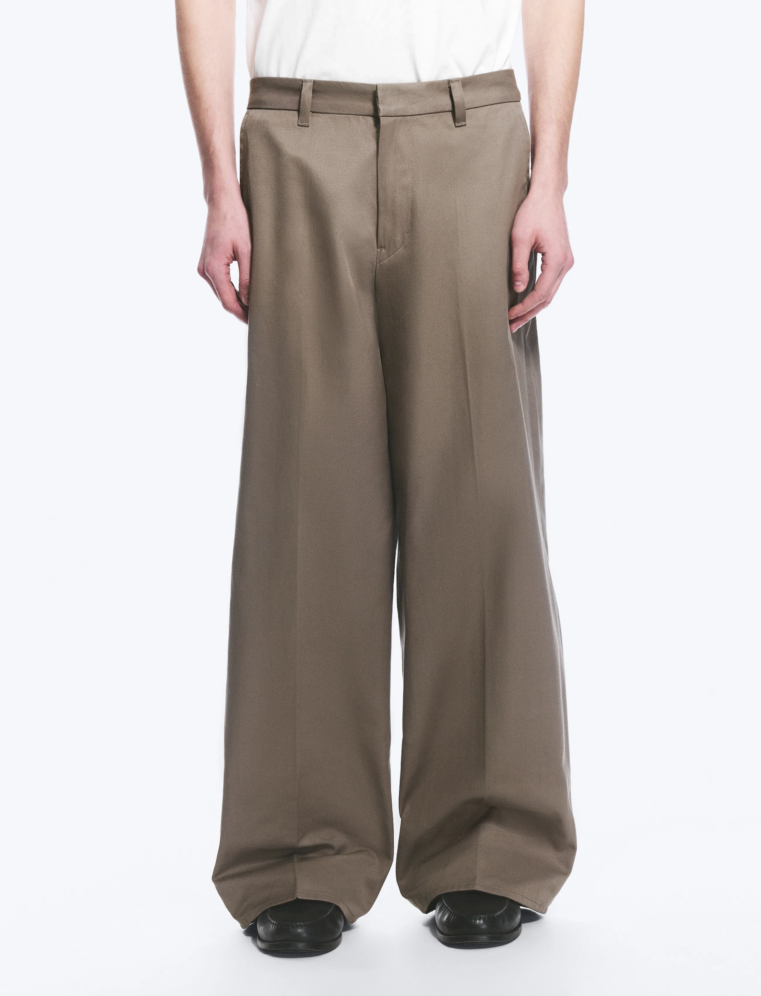 Weekday - Emil Loose Fit Chino Trousers - chinos - mole - 5