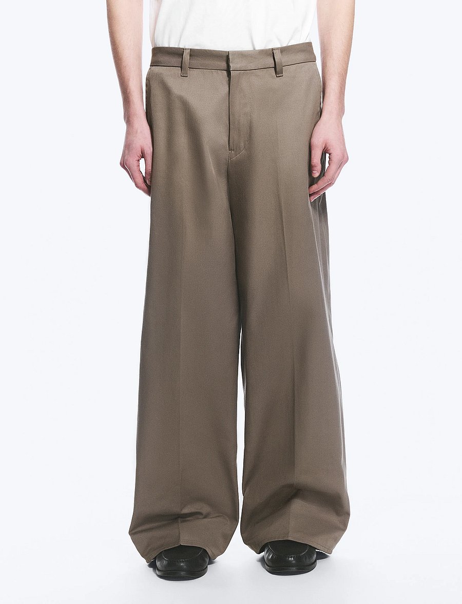 Weekday - Emil Loose Fit Chino Trousers - chinos - mole - 5