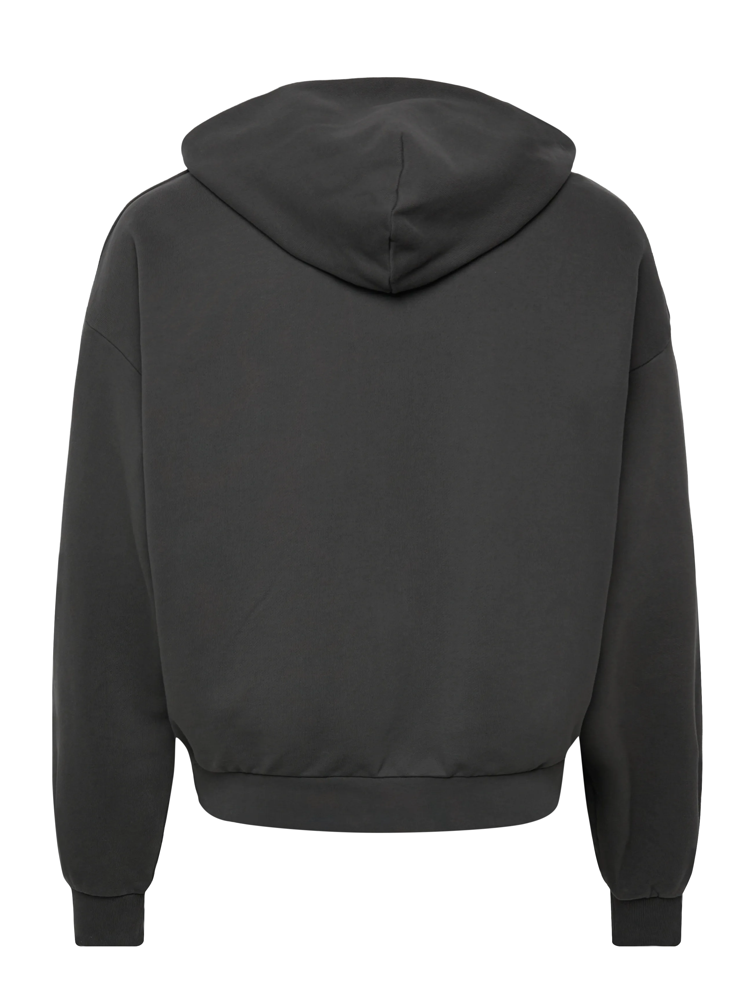 Weekday - Loose Graphic Zip Hoodie - hoodies - black w bear - 1