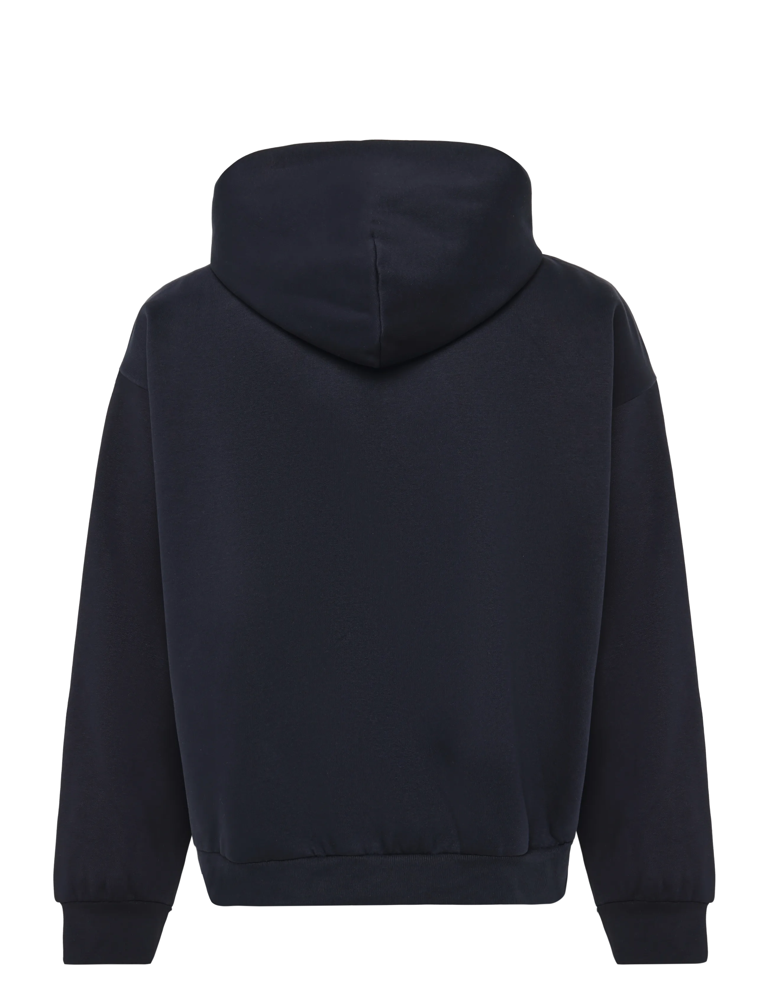 Weekday - Loose Graphic Zip Hoodie - kapuzenpullover - dark blue - 1