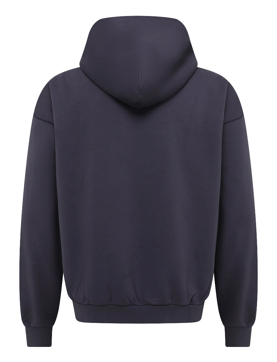 Weekday - Loose Graphic Zip Hoodie - kapuutsiga pusad - washed lilac - 1