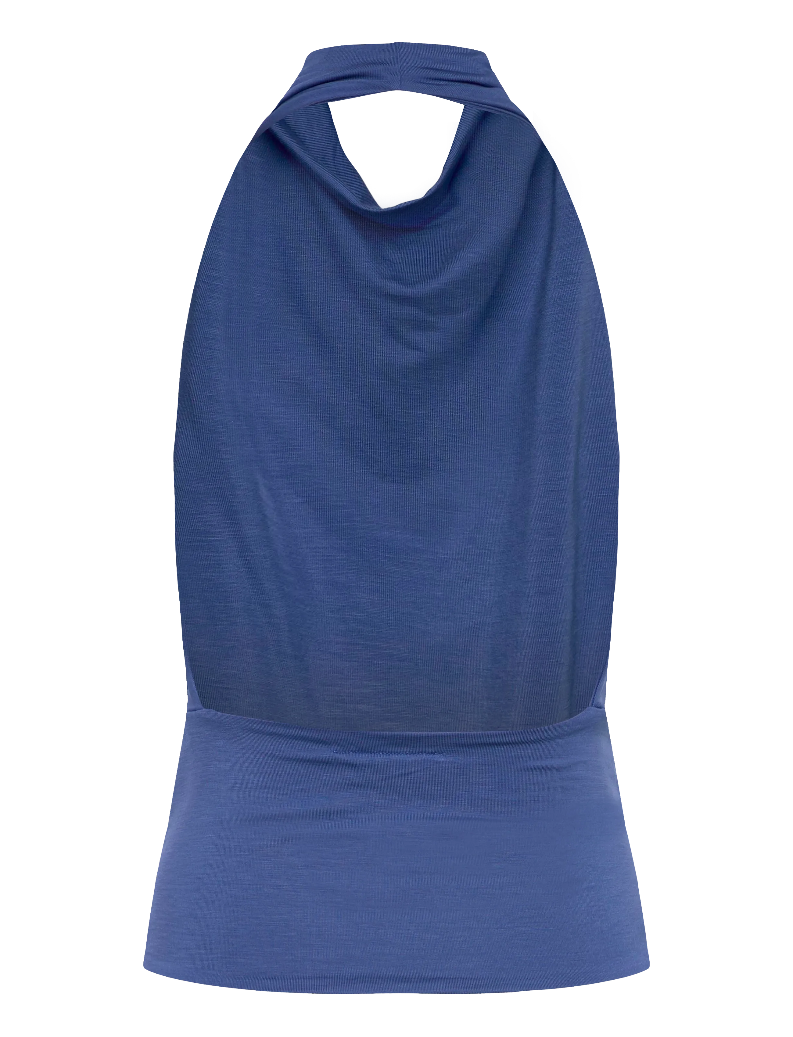 Weekday - Draped Halter Top - topi bez piedurknēm - blue medium - 1