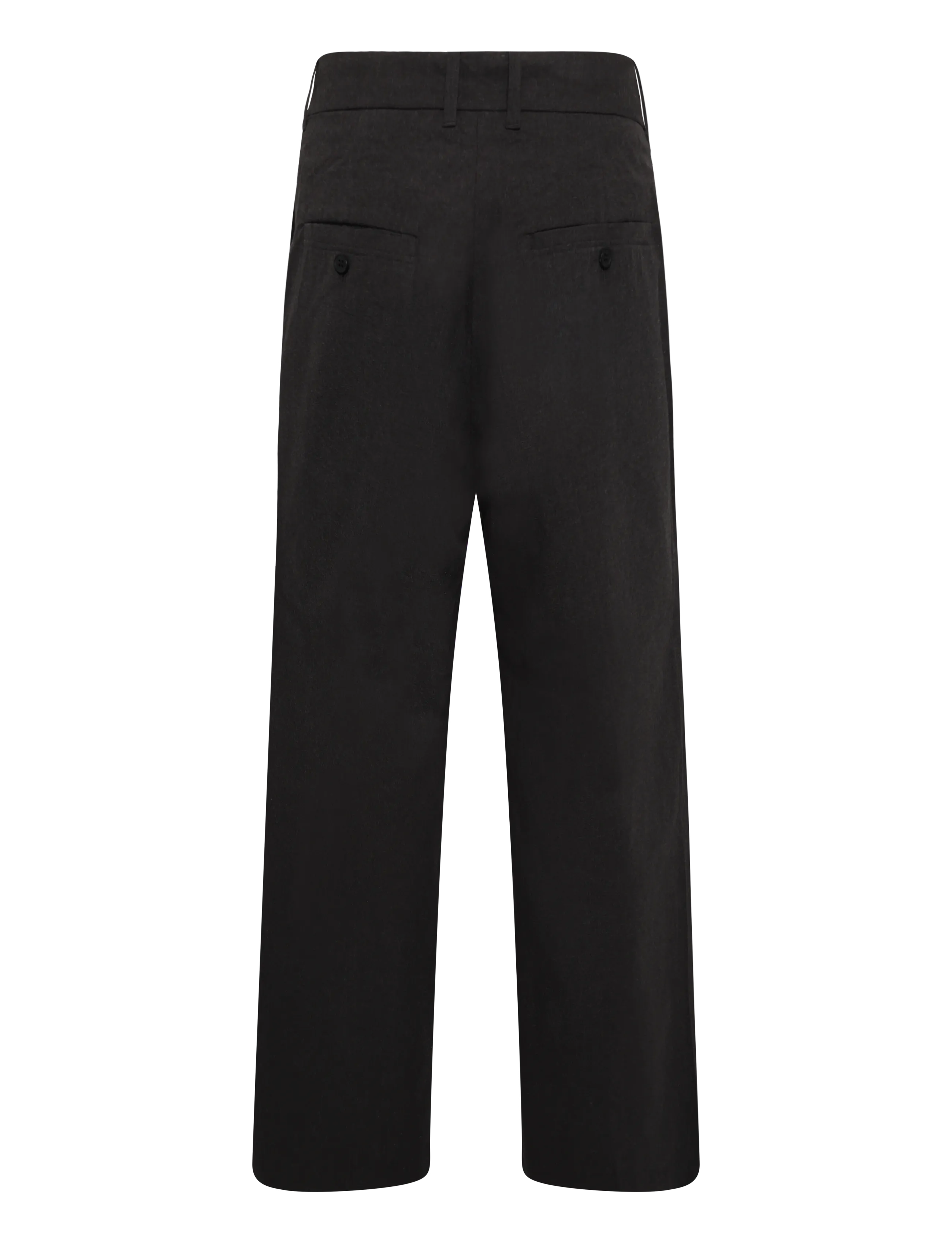 Weekday - Florian Pleated Relaxed Suiting Trousers - black - 1