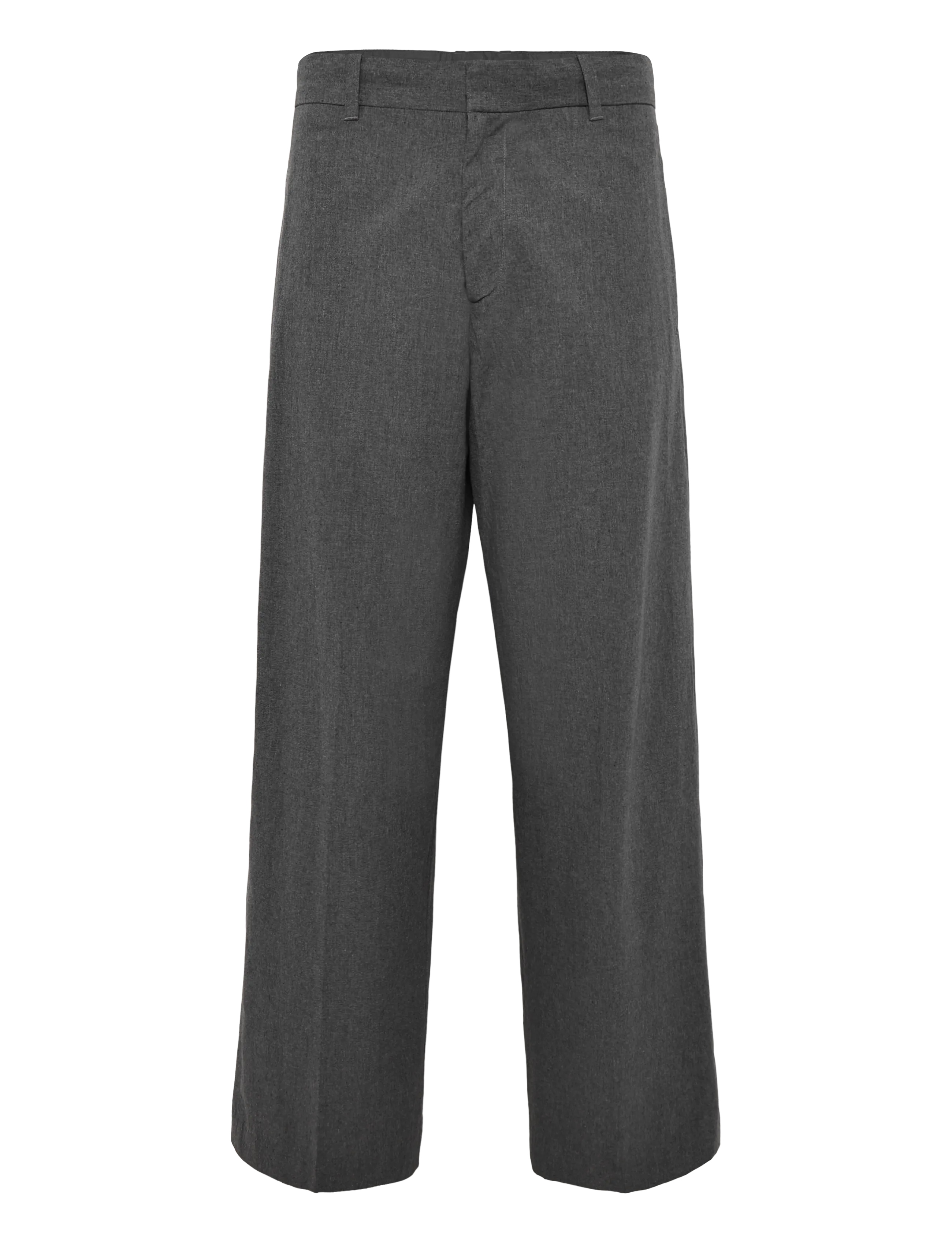 Weekday Florian Pleated Relaxed Suiting Trousers - Weekday - GREY / grey