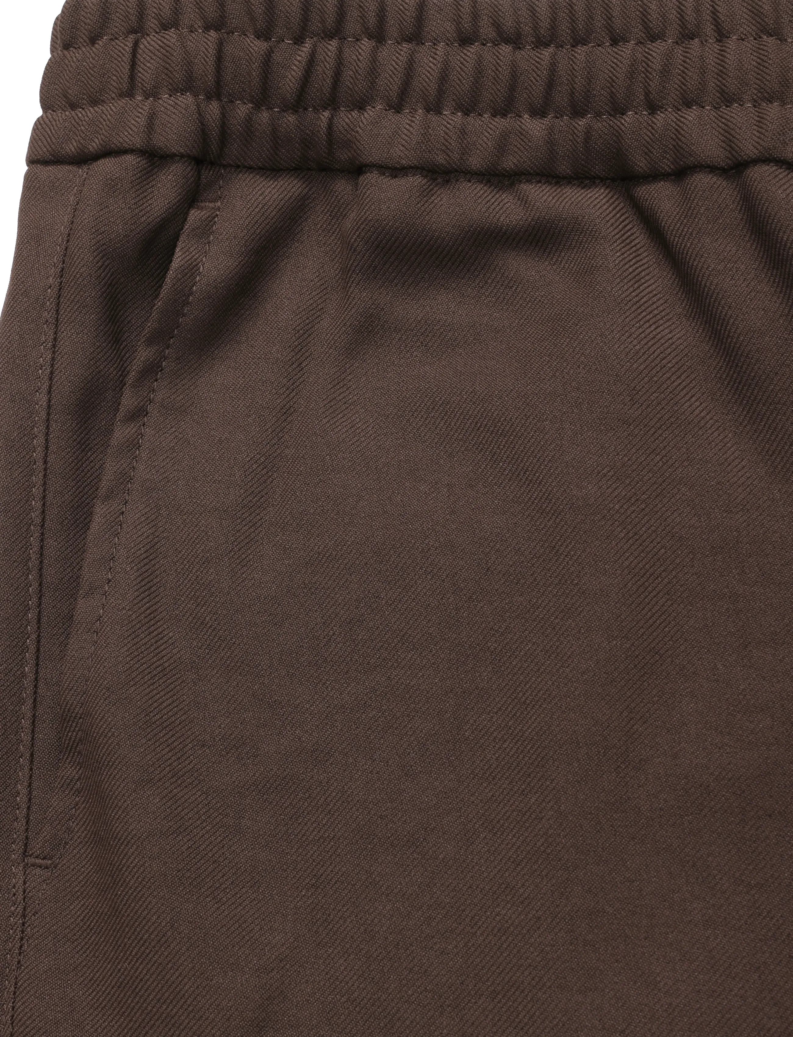 Weekday - Alfred Suit Trousers - anzugshosen - brown dark - 2