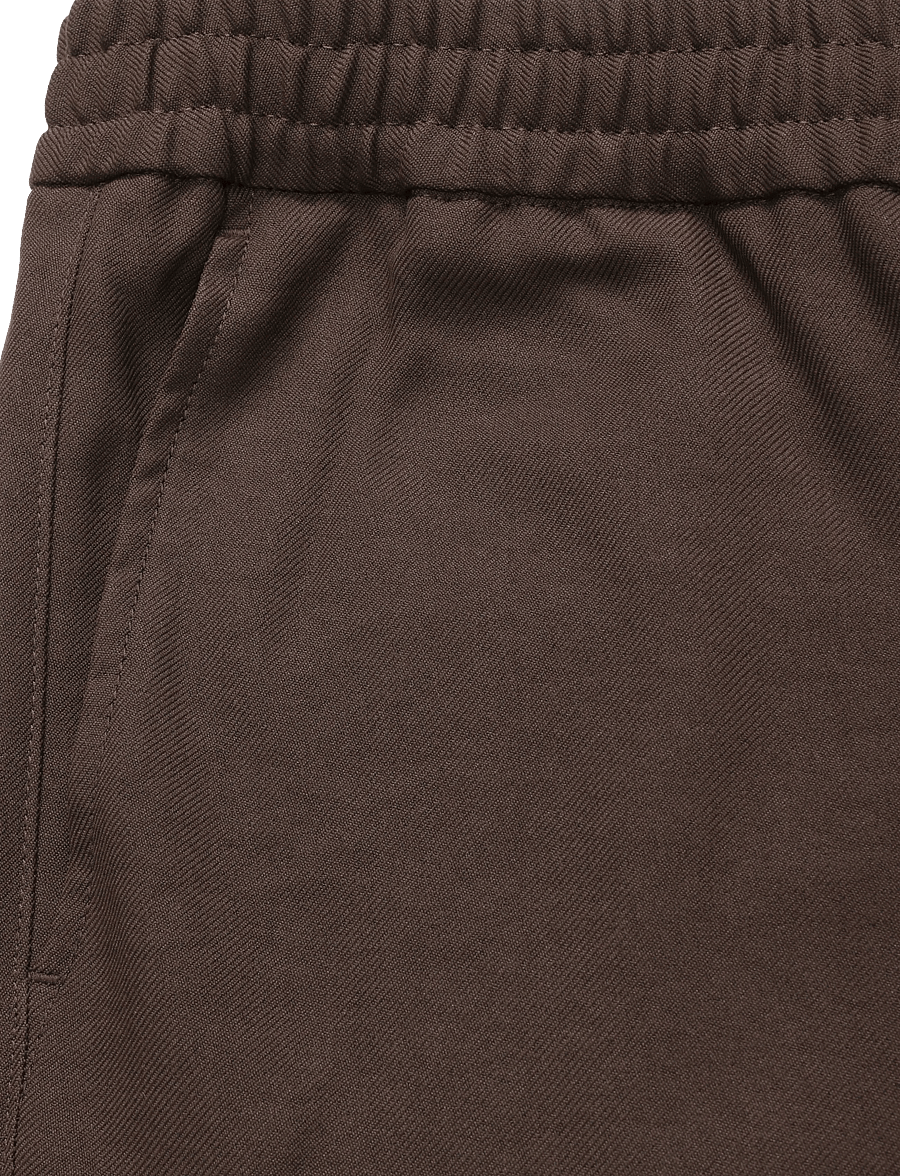 Weekday - Alfred Suit Trousers - anzugshosen - brown dark - 2