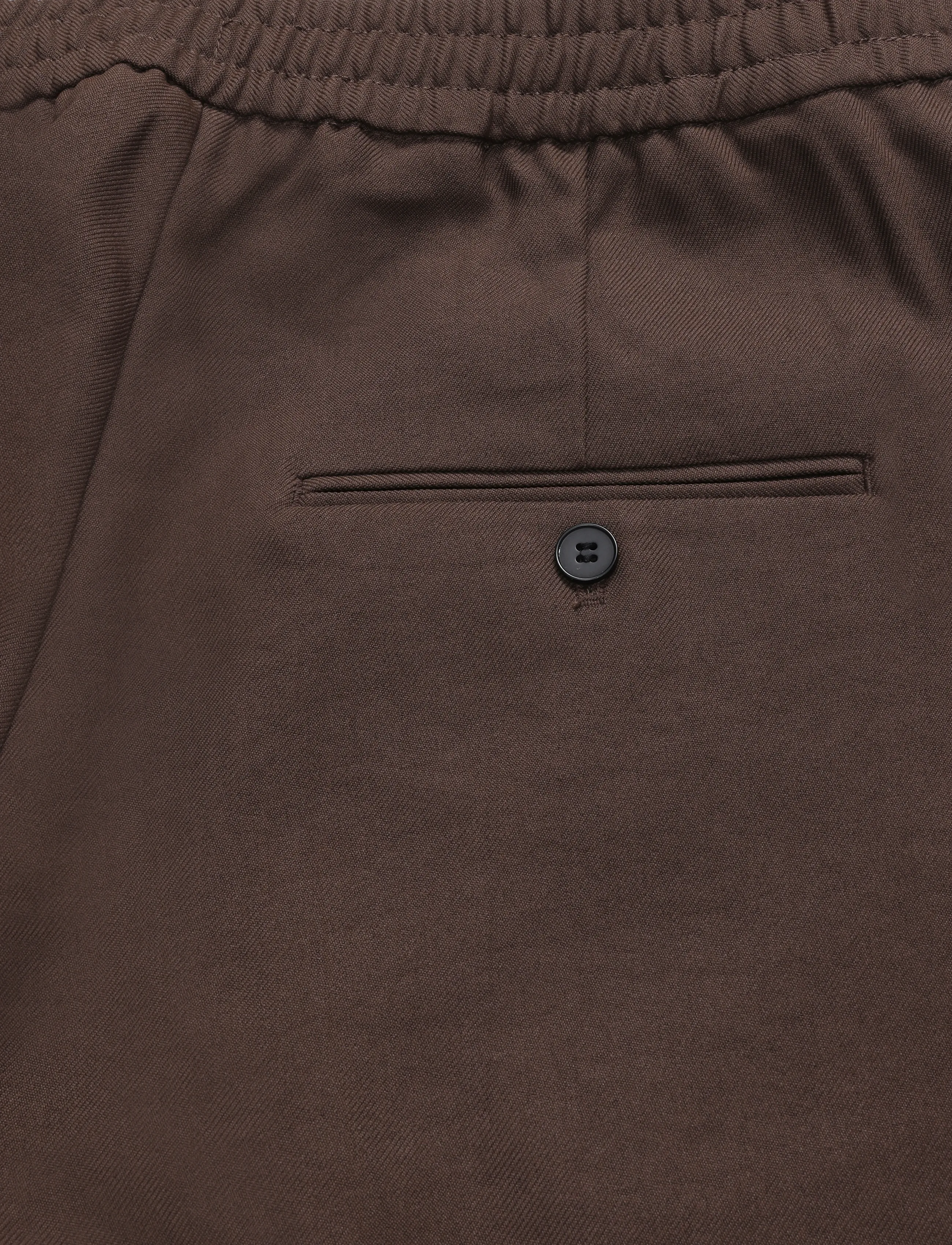 Weekday - Alfred Suit Trousers - anzugshosen - brown dark - 4