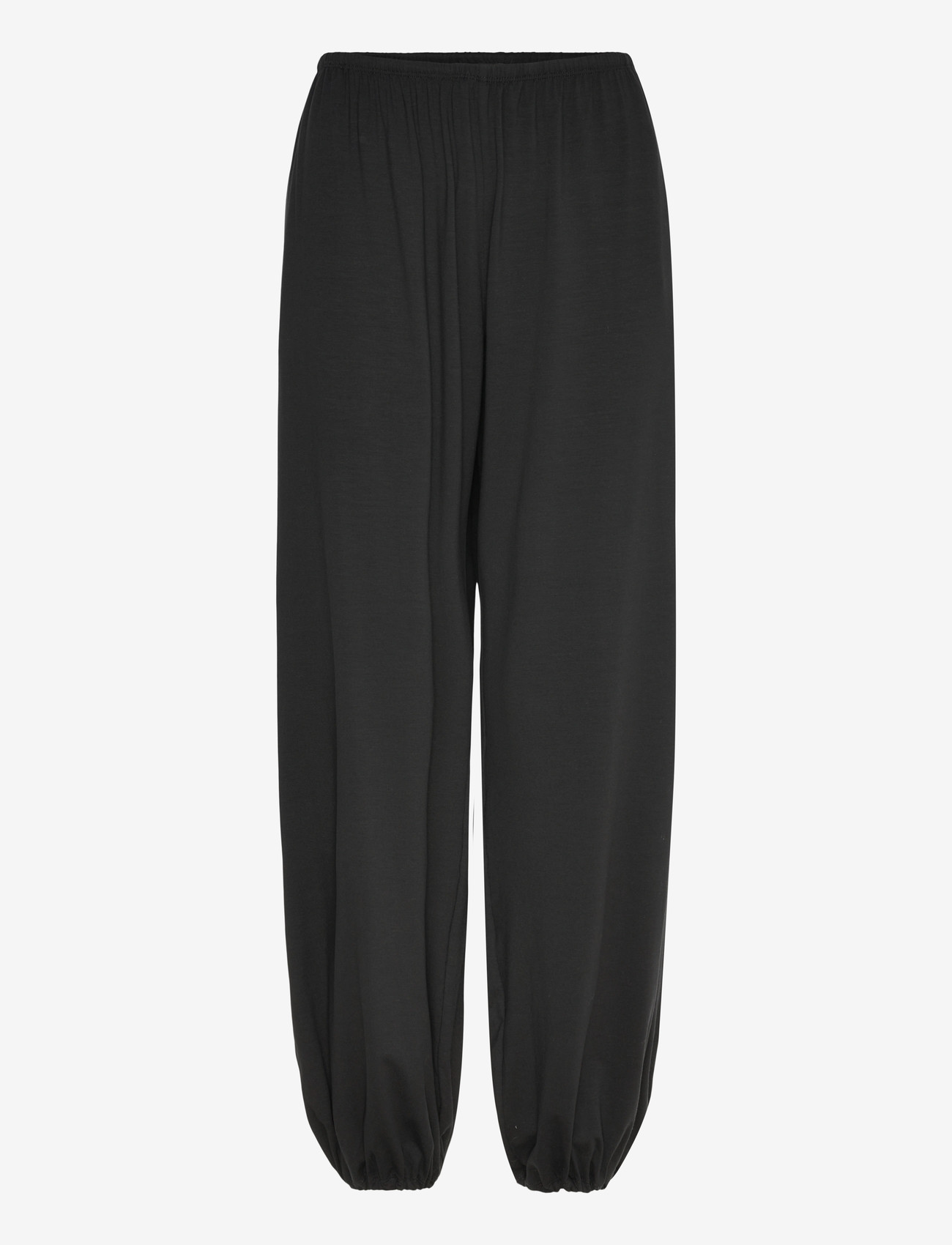Weekday - Soft Mid-Rise Balloon Trousers - jogginghosen - black - 1