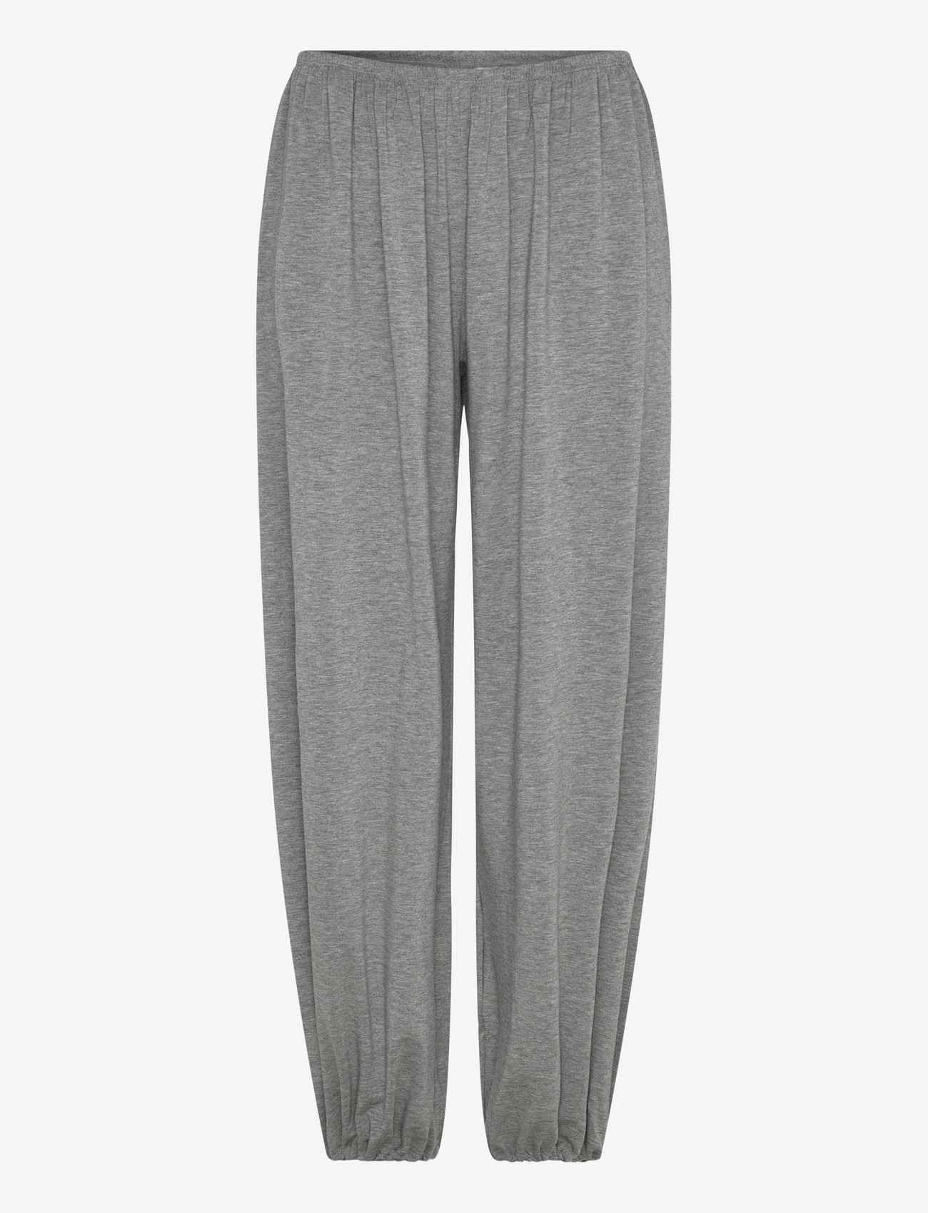 Weekday - Soft Mid-Rise Balloon Trousers - jogginghosen - grey melange - 1