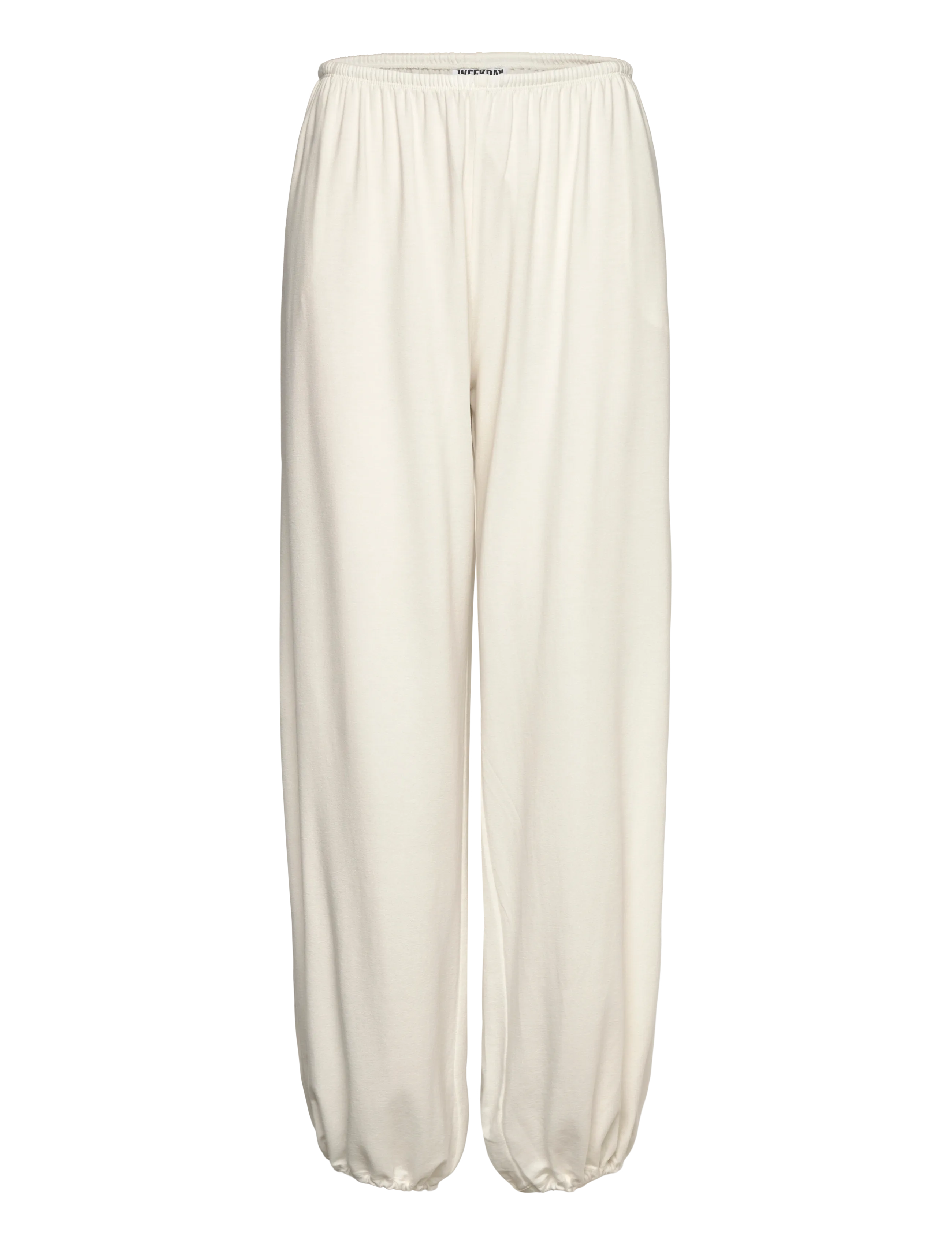 Weekday Balloon Trousers, Kvinder, Ballonbukser, Hvid, Str: XL