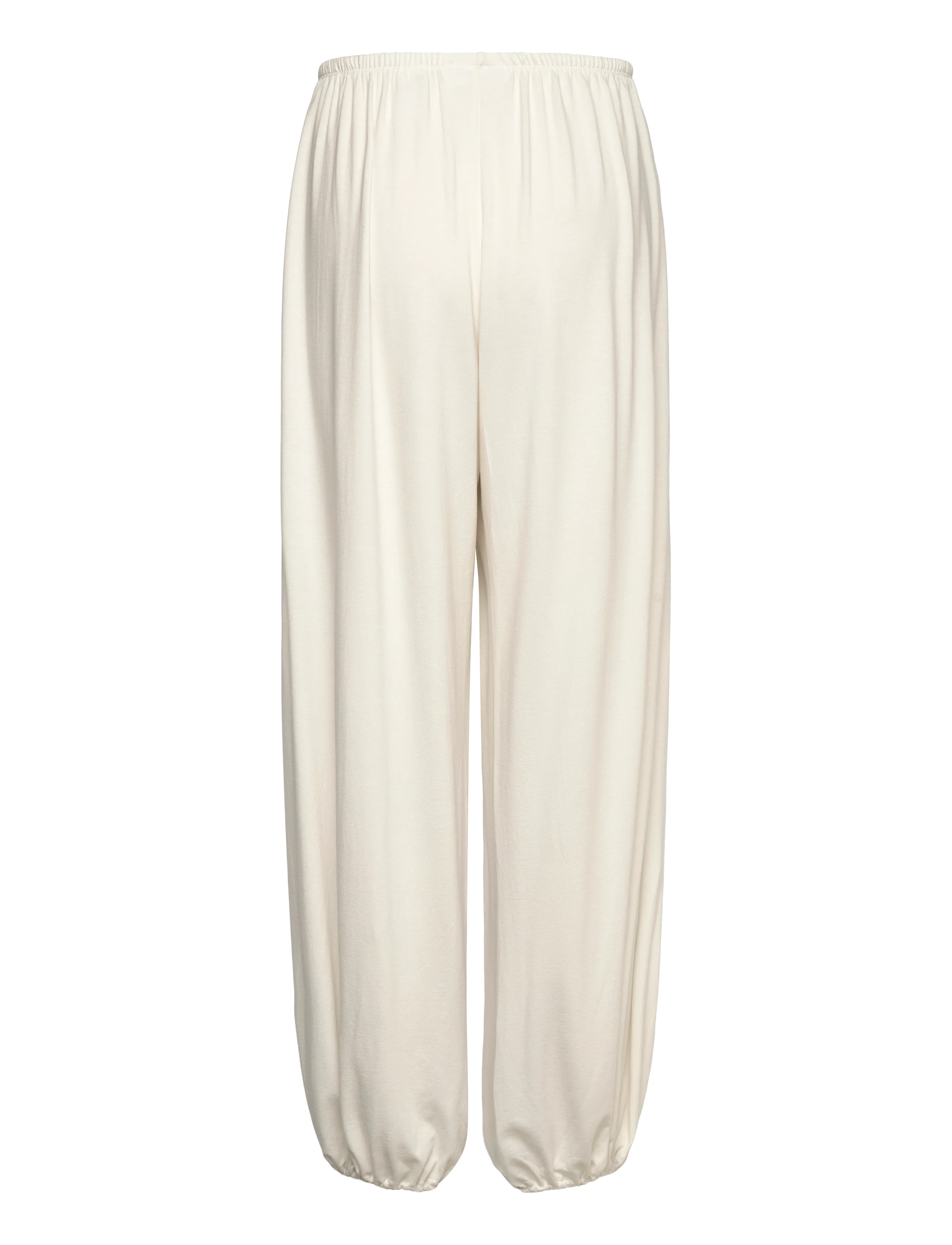 Weekday - Soft Mid-Rise Balloon Trousers - barrel trousers - white - 2