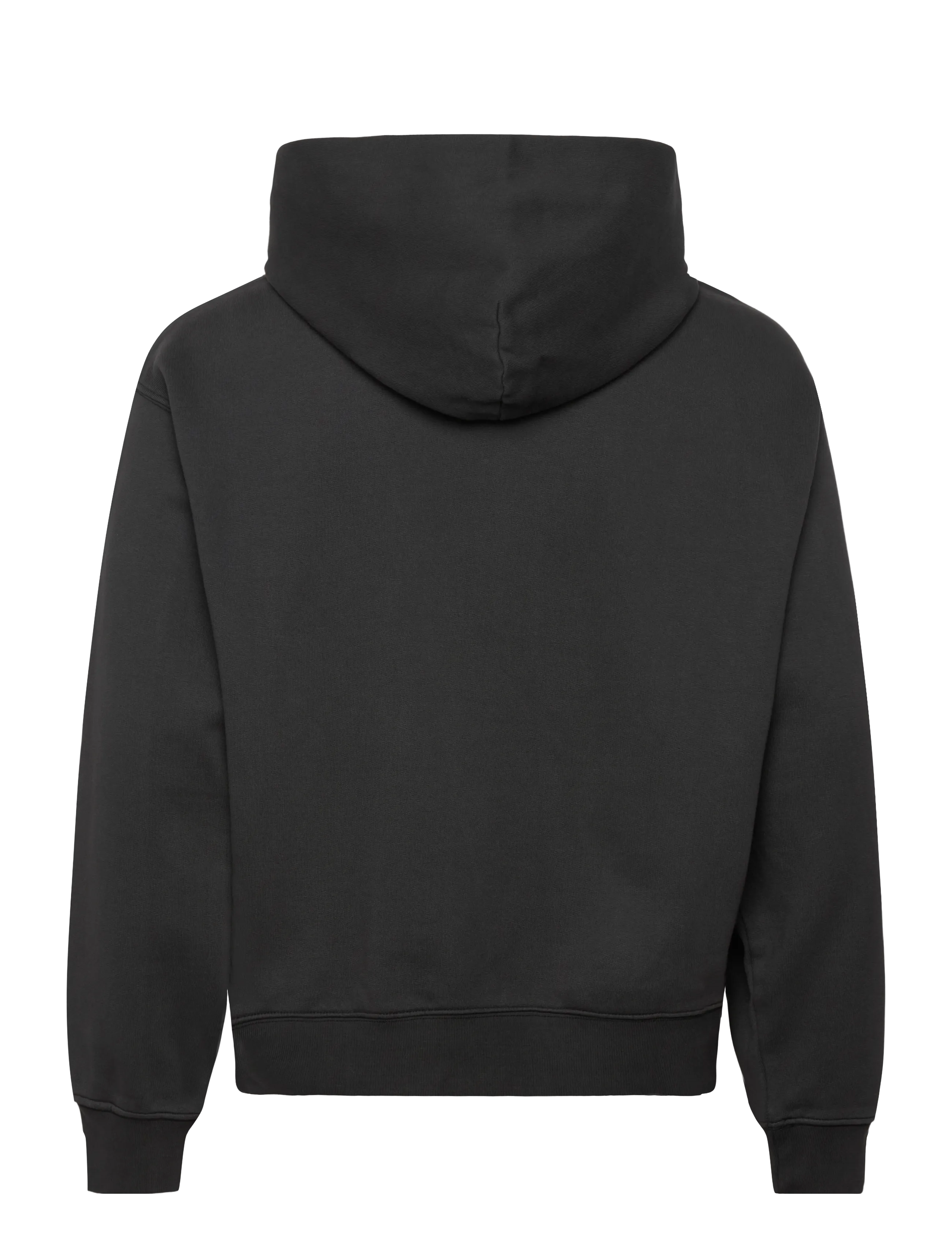 Weekday - Boxy Hoodie - hoodies - washed black - 1