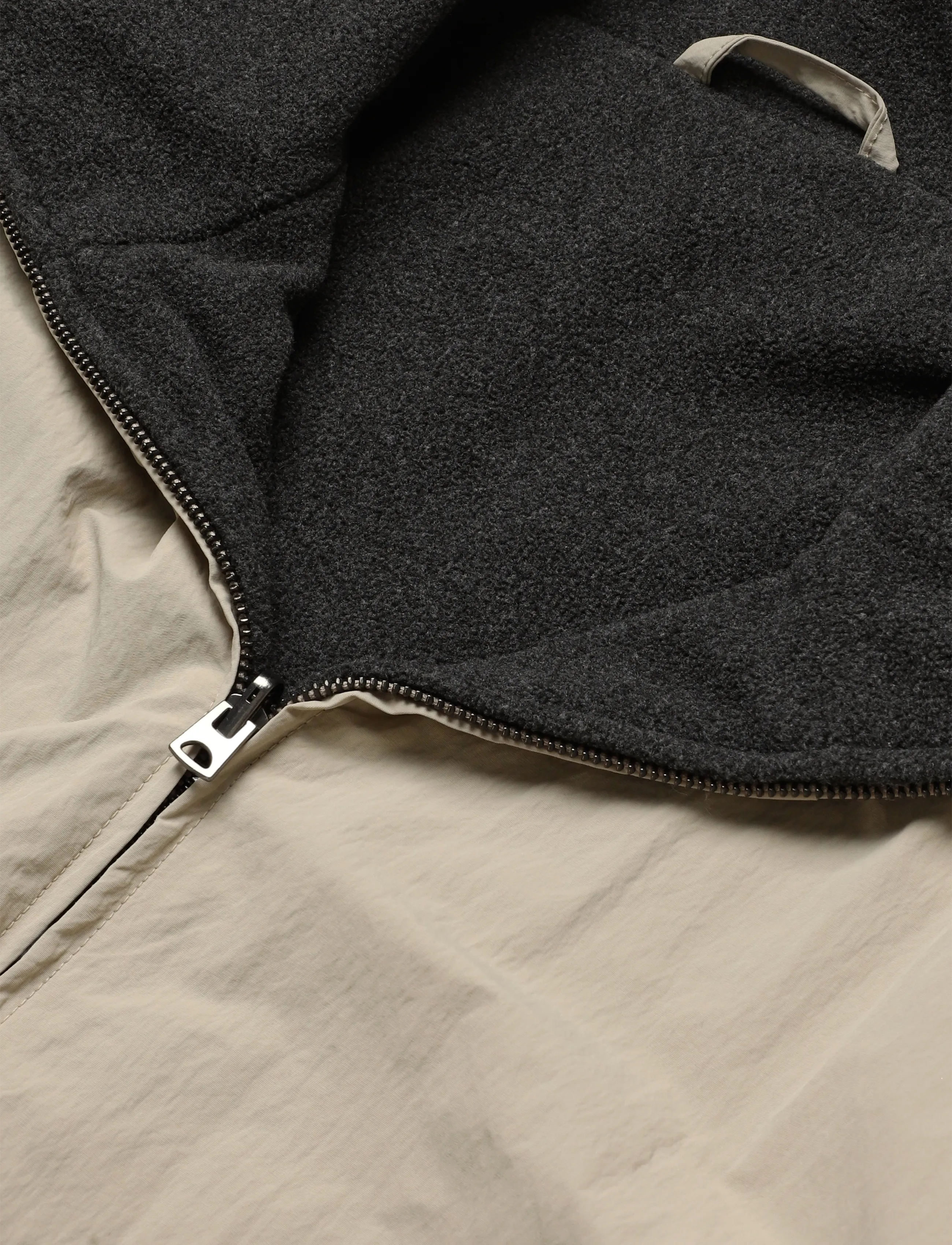Weekday - Oversize nylon jacket - windbreakers - beige melange - 2