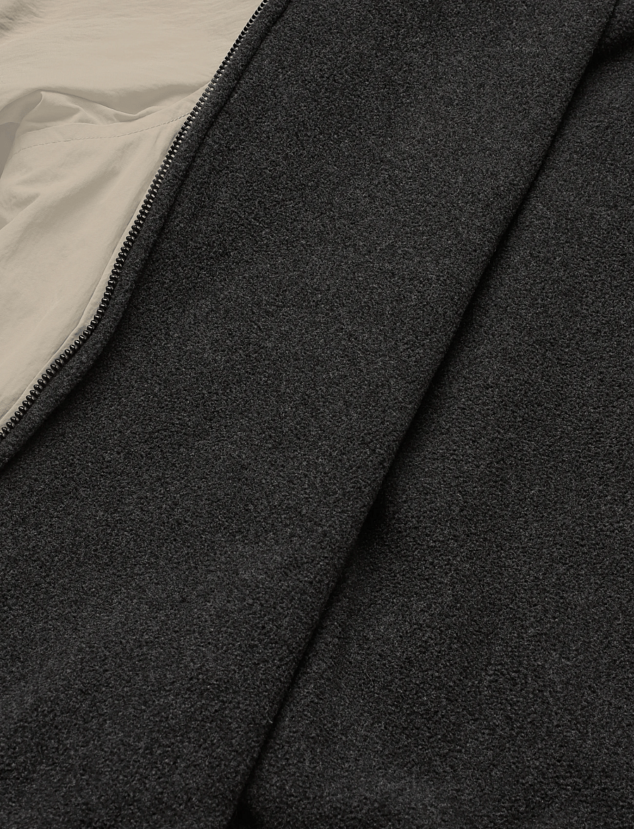 Weekday - Oversize nylon jacket - windbreakers - beige melange - 4