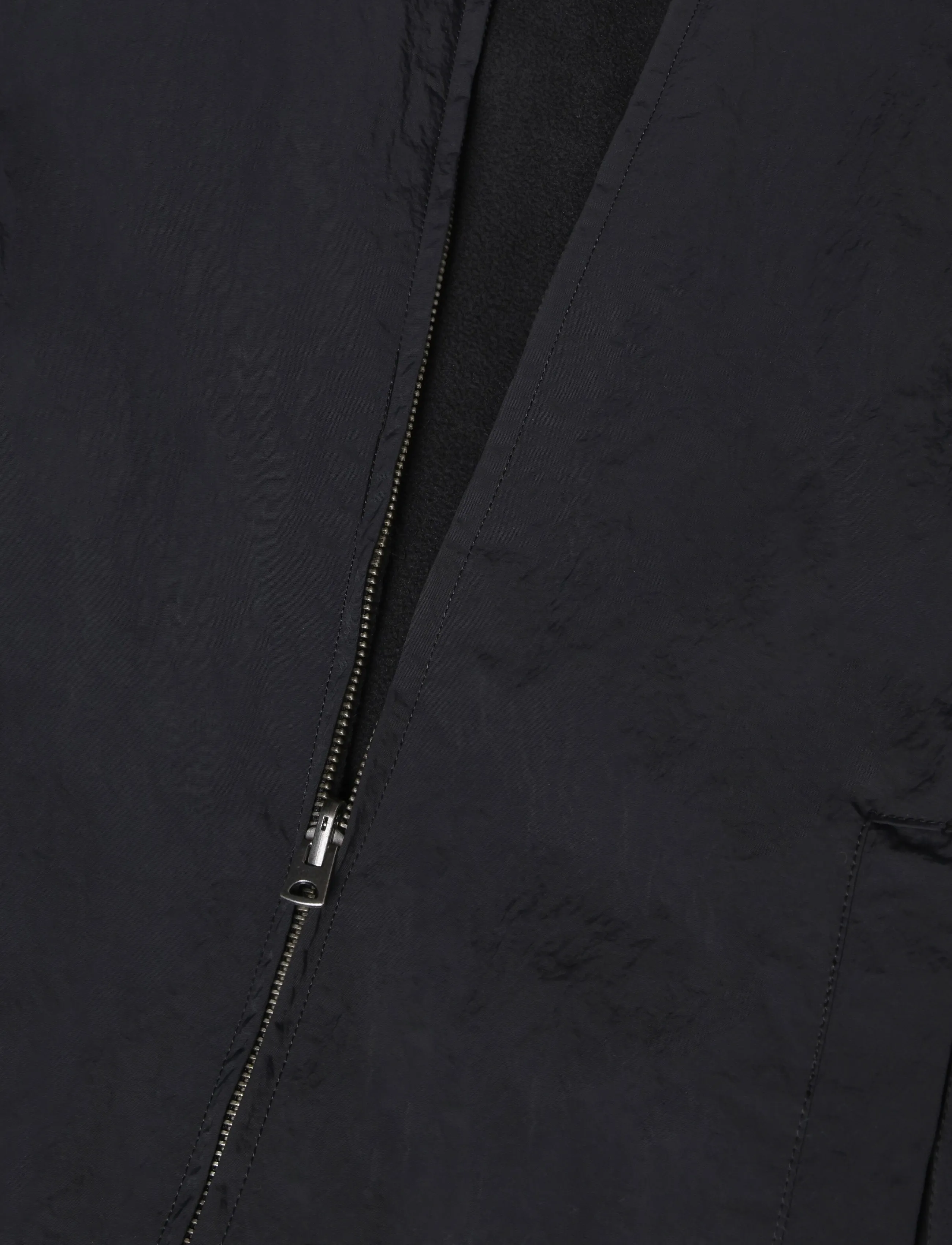 Weekday - Oversize nylon jacket - black melange - 3