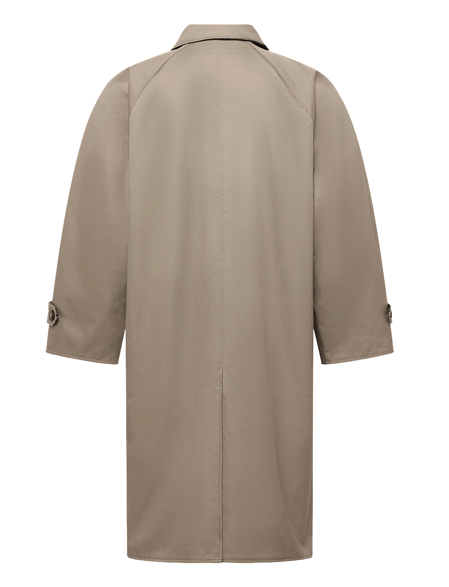 Weekday - Oversized Reversible Car Coat - trench coats - beige - 1