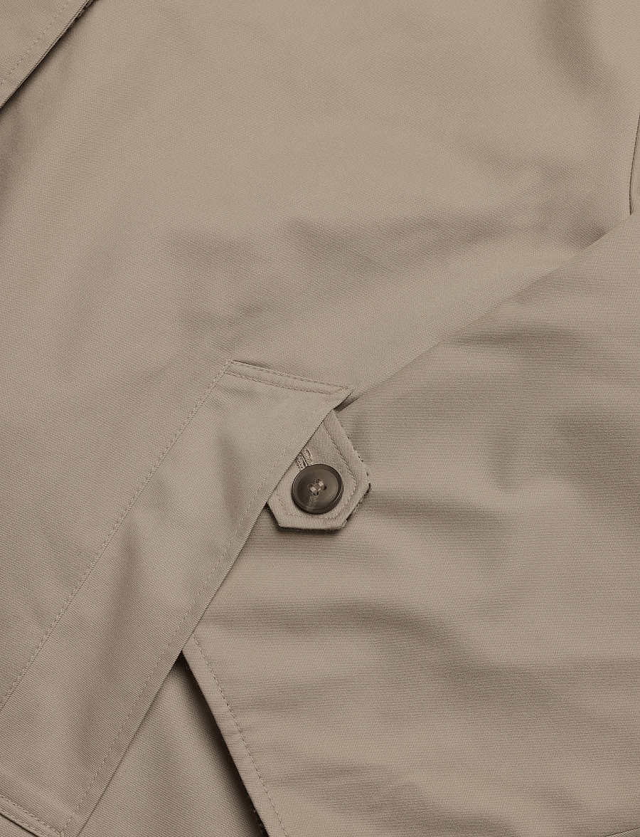 Weekday - Oversized Reversible Car Coat - trench coats - beige - 2