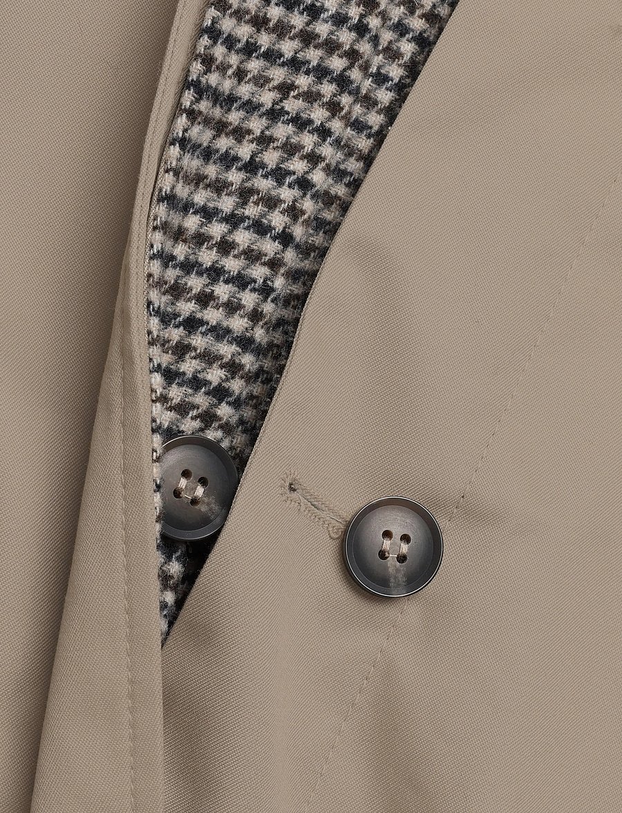 Weekday - Oversized Reversible Car Coat - trench coats - beige - 3