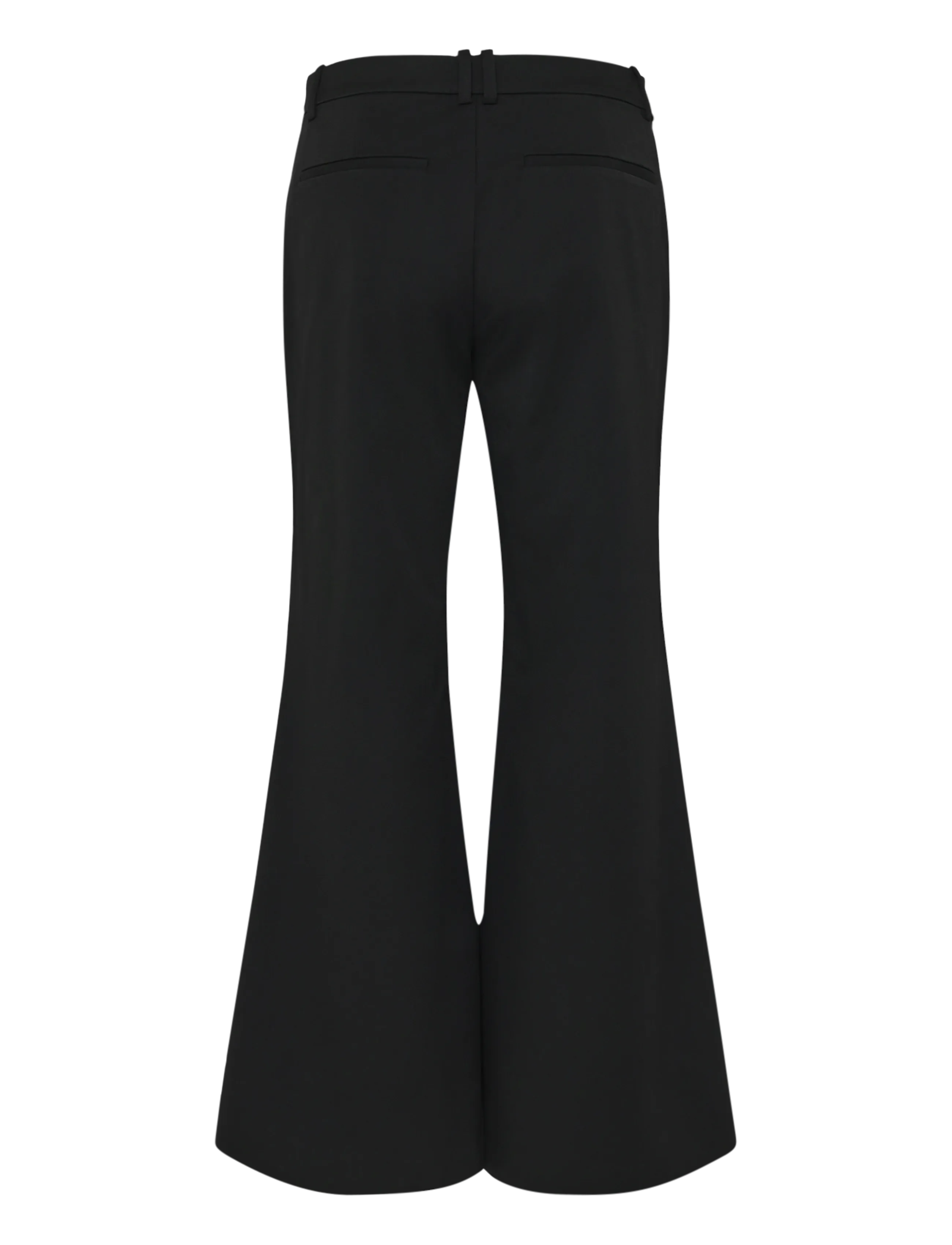 Weekday - Flared suit trousers - flare bukser - black - 1