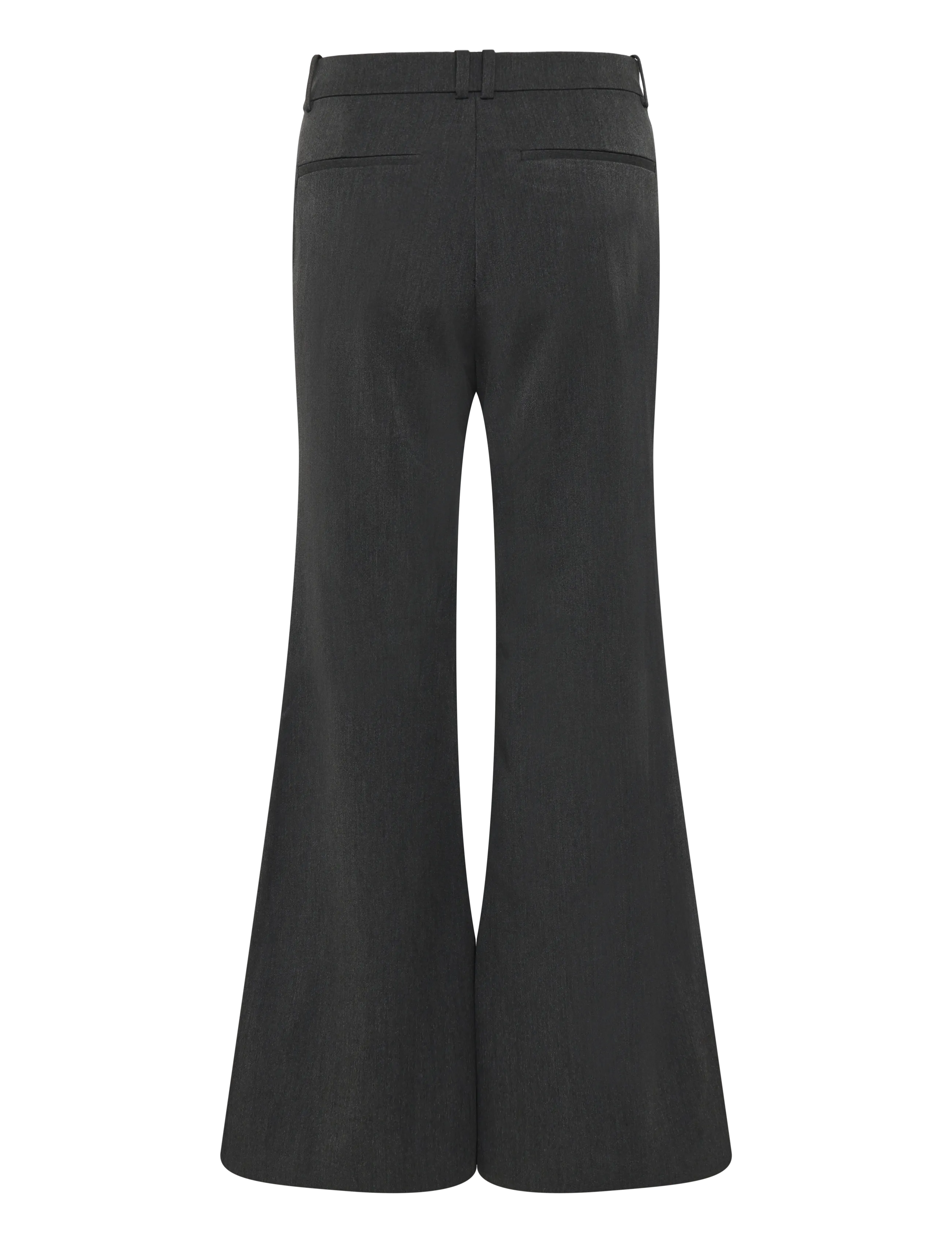 Weekday - Flared suit trousers - flare bukser - dark grey melange - 1