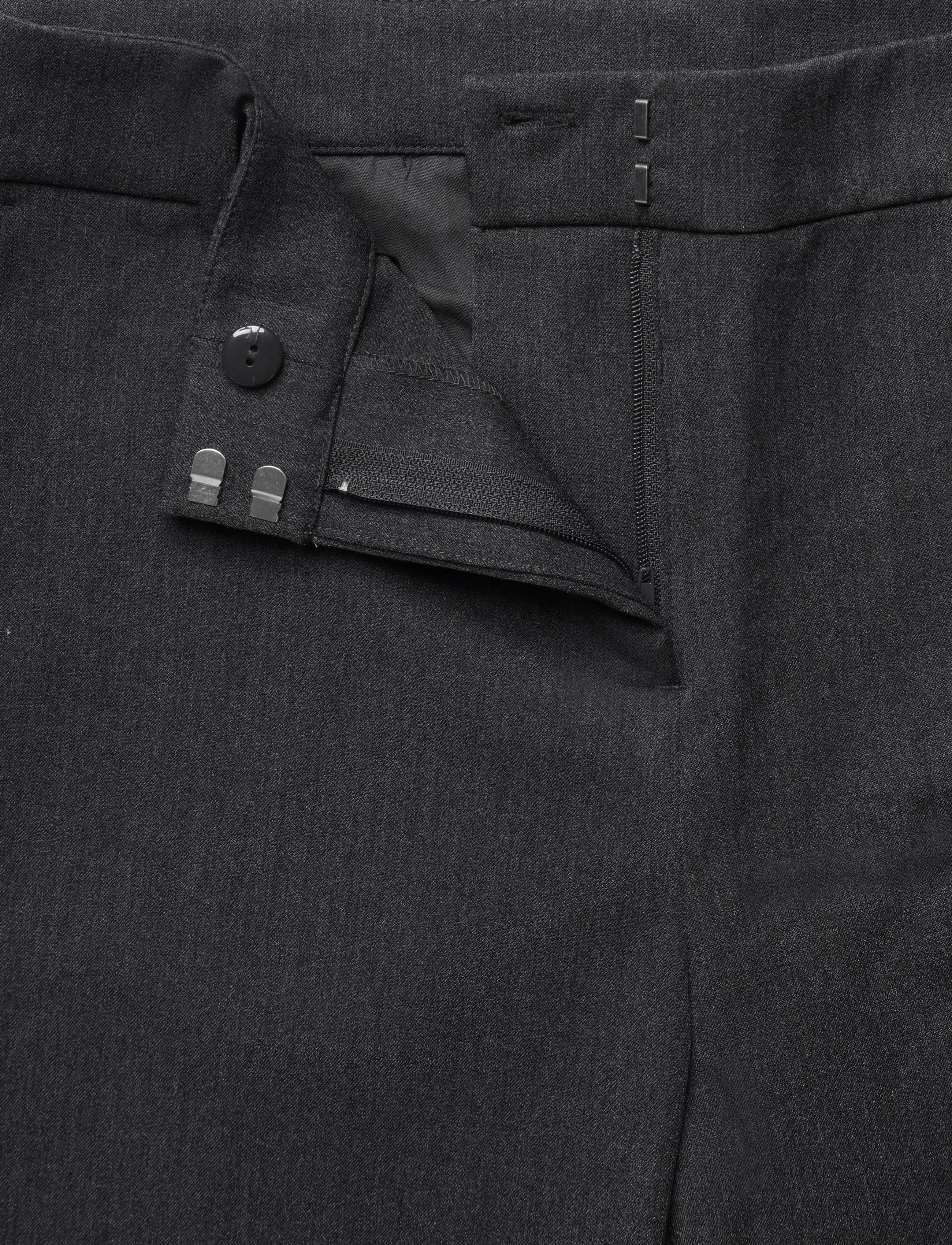 Weekday - Flared suit trousers - flare bukser - dark grey melange - 2