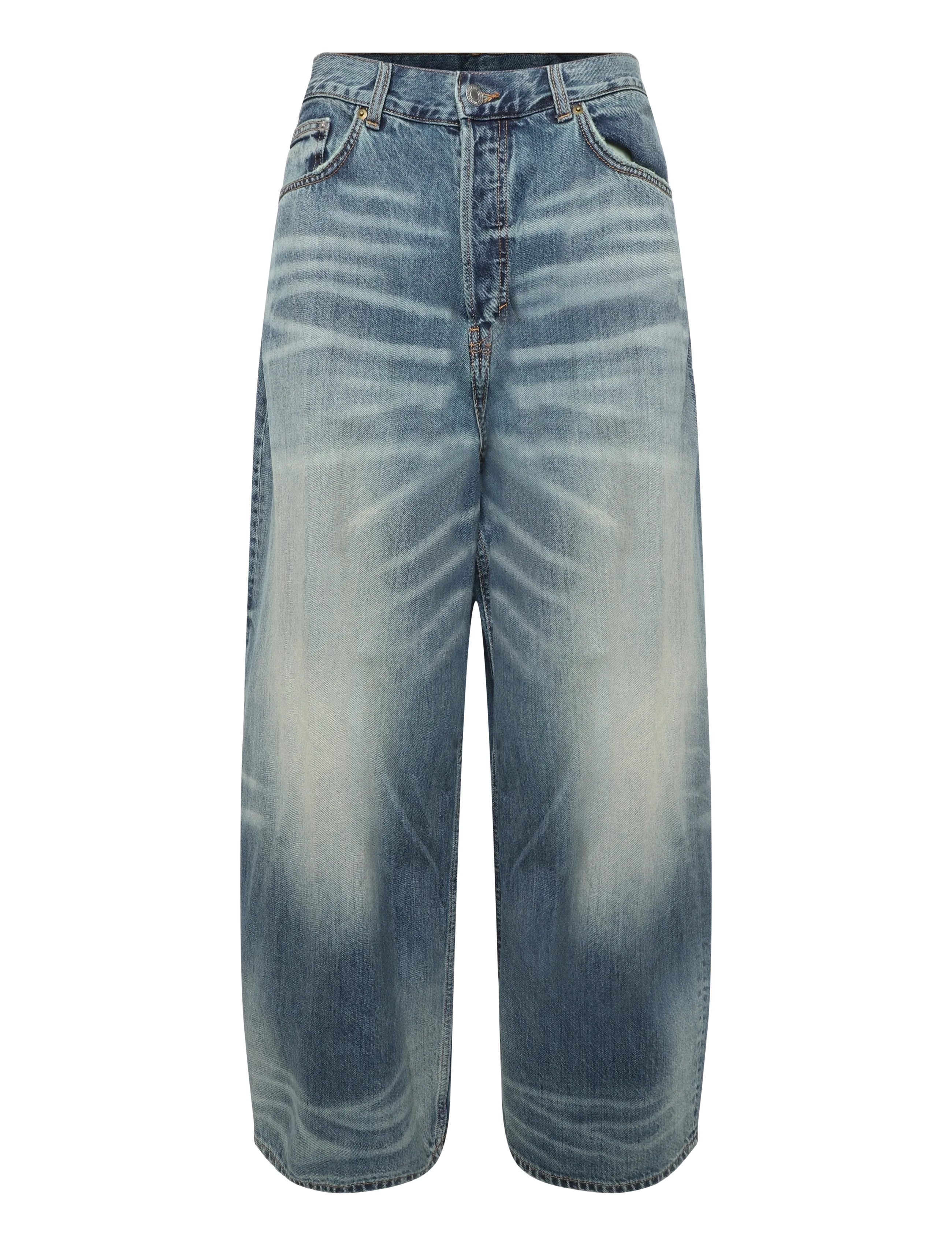 Weekday Void Low Rise Loose Baggy Jeans - Weekday - ACTION BLUE / blue