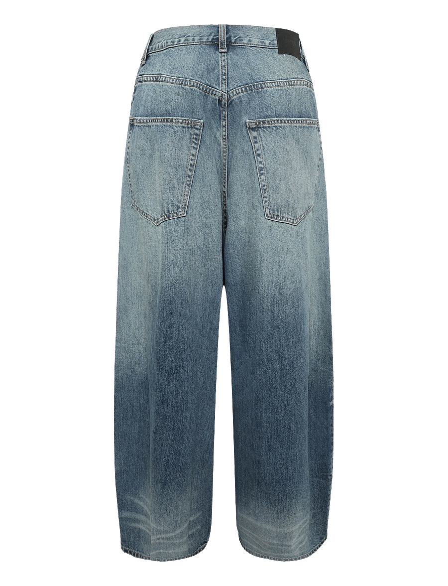 Weekday - Void Low Rise Loose Baggy Jeans - loose jeans - action blue - 1