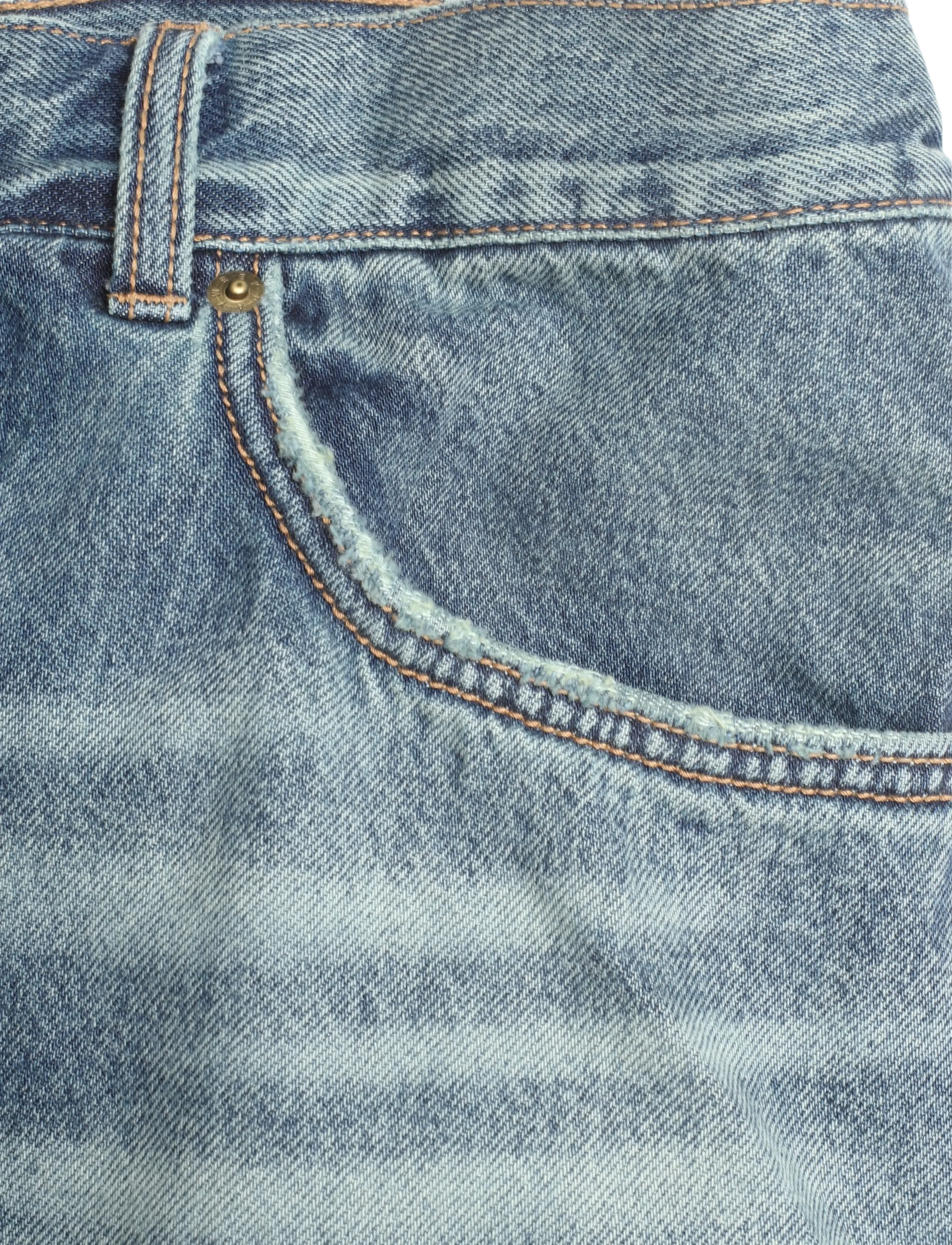 Weekday - Void Low Rise Loose Baggy Jeans - loose jeans - action blue - 2