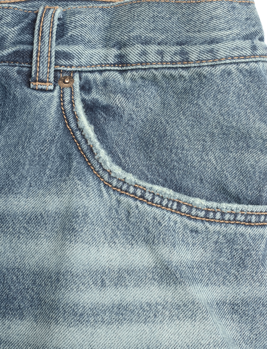 Weekday - Void Low Rise Loose Baggy Jeans - loose jeans - action blue - 2