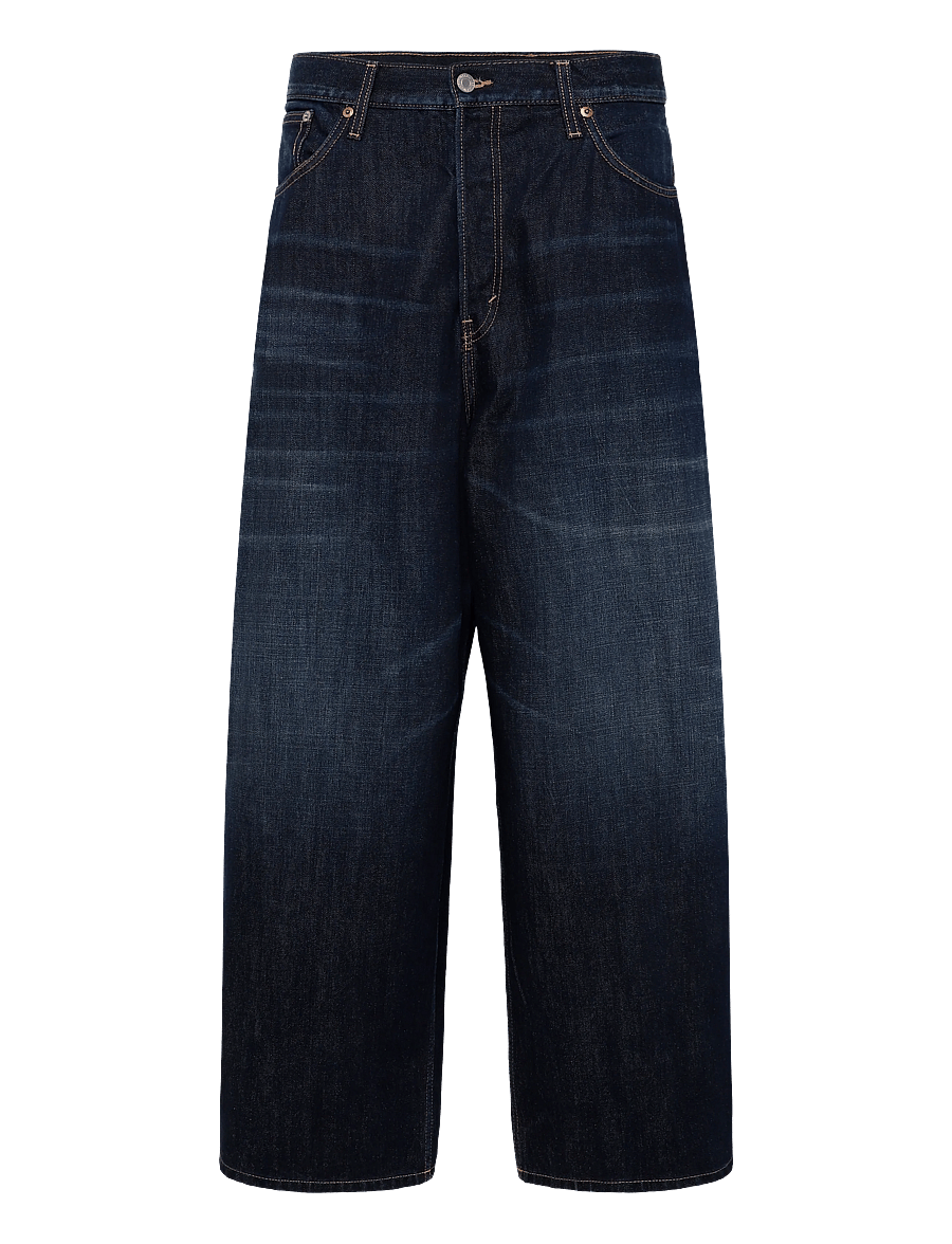 Weekday - Void Low Rise Loose Baggy Jeans - alt laienevad teksad - bounty blue - 1