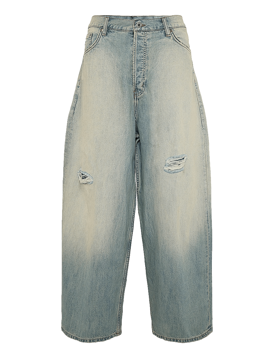 Weekday - Void Low Rise Loose Baggy Jeans - alt laienevad teksad - honey blue - 1