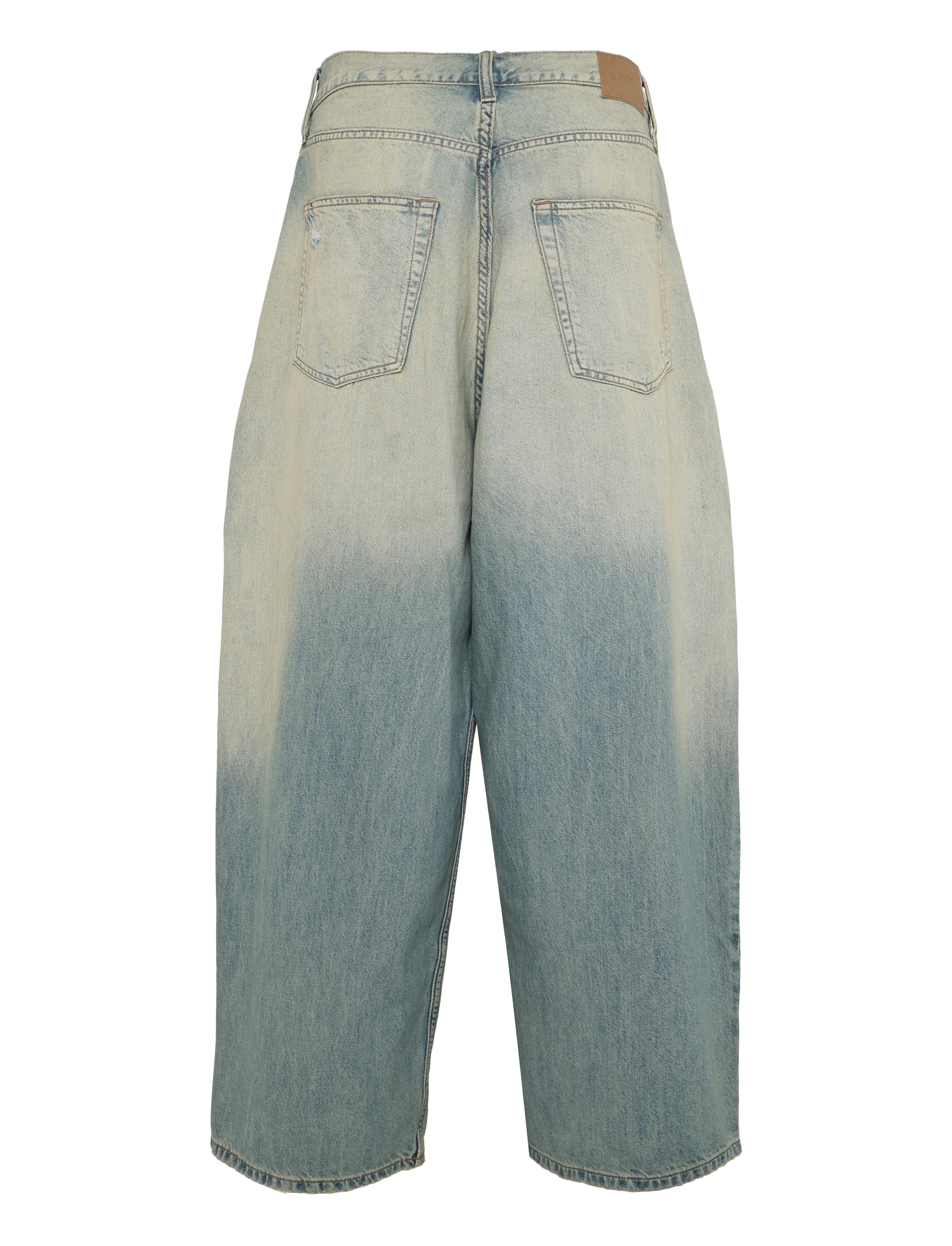 Weekday - Void Low Loose Baggy Jeans - weite jeans - honey blue - 1