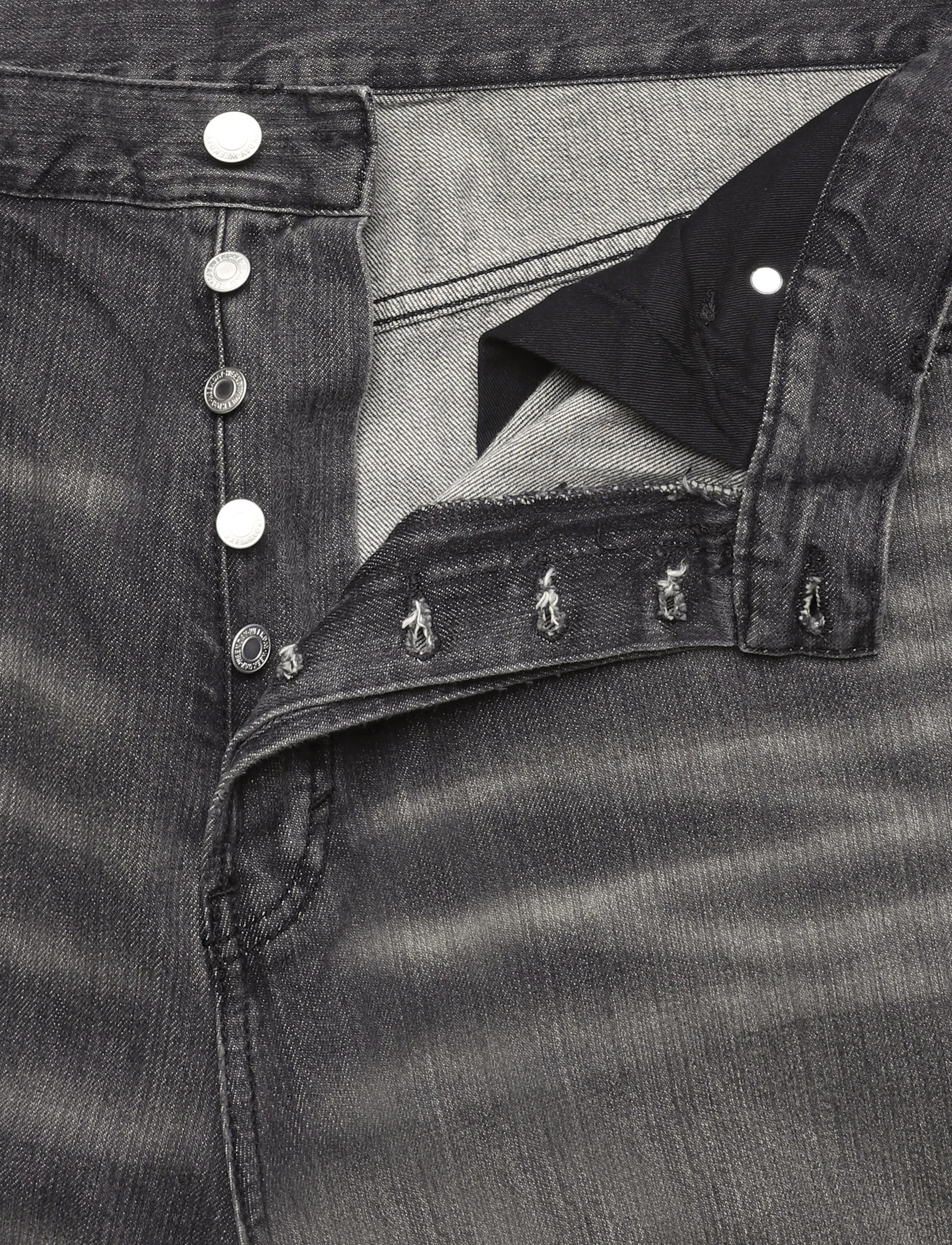 Weekday - Void Low Rise Loose Baggy Jeans - loose jeans - imperial black - 3